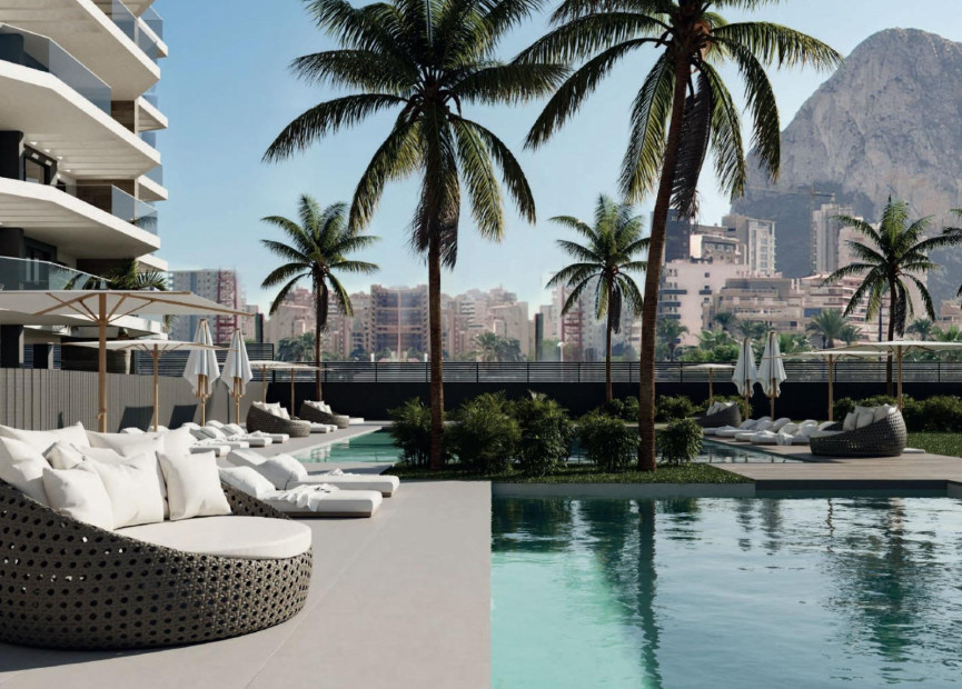 Nieuwbouw woningen - 1. Appartement / flat - Calpe - Costa Blanca Noord