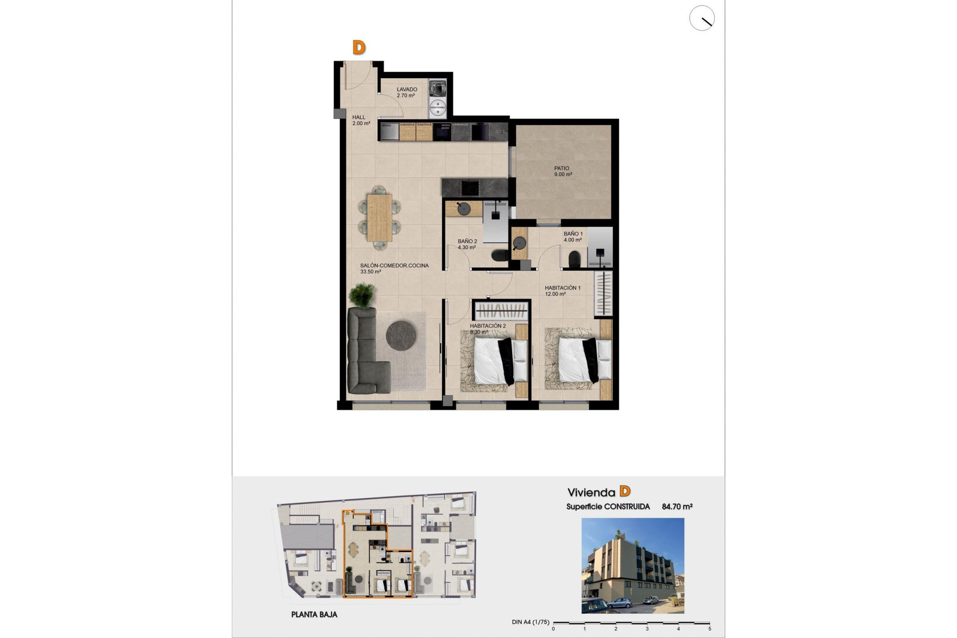 Nieuwbouw woningen - 1. Appartement / flat - Catral - Costa Blanca Zuid