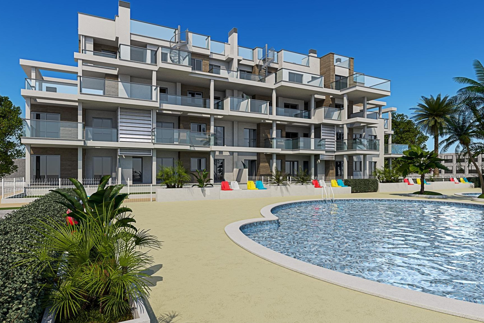 Nieuwbouw woningen - 1. Appartement / flat - Denia - Costa Blanca Noord