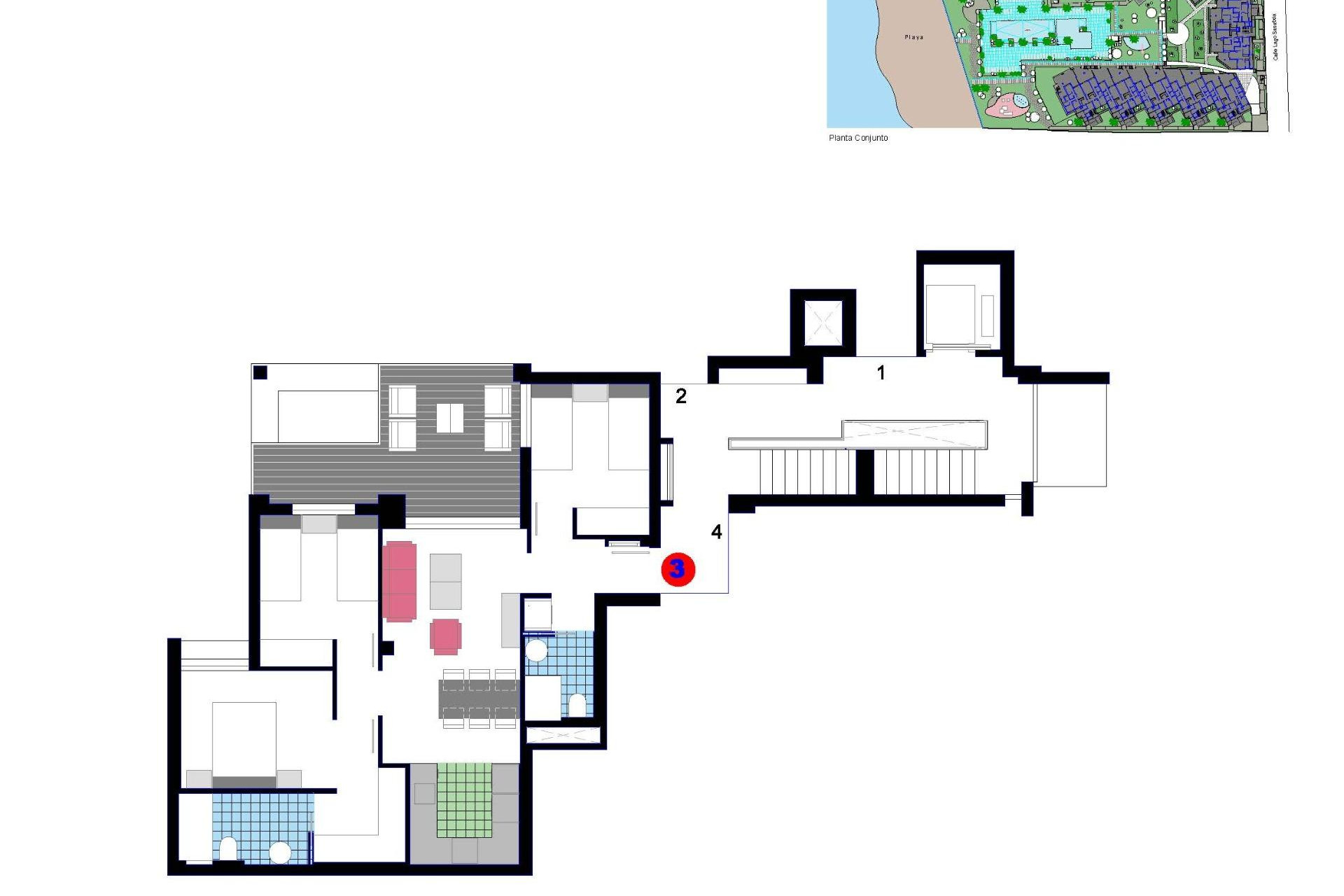 Nieuwbouw woningen - 1. Appartement / flat - Denia - Costa Blanca Noord