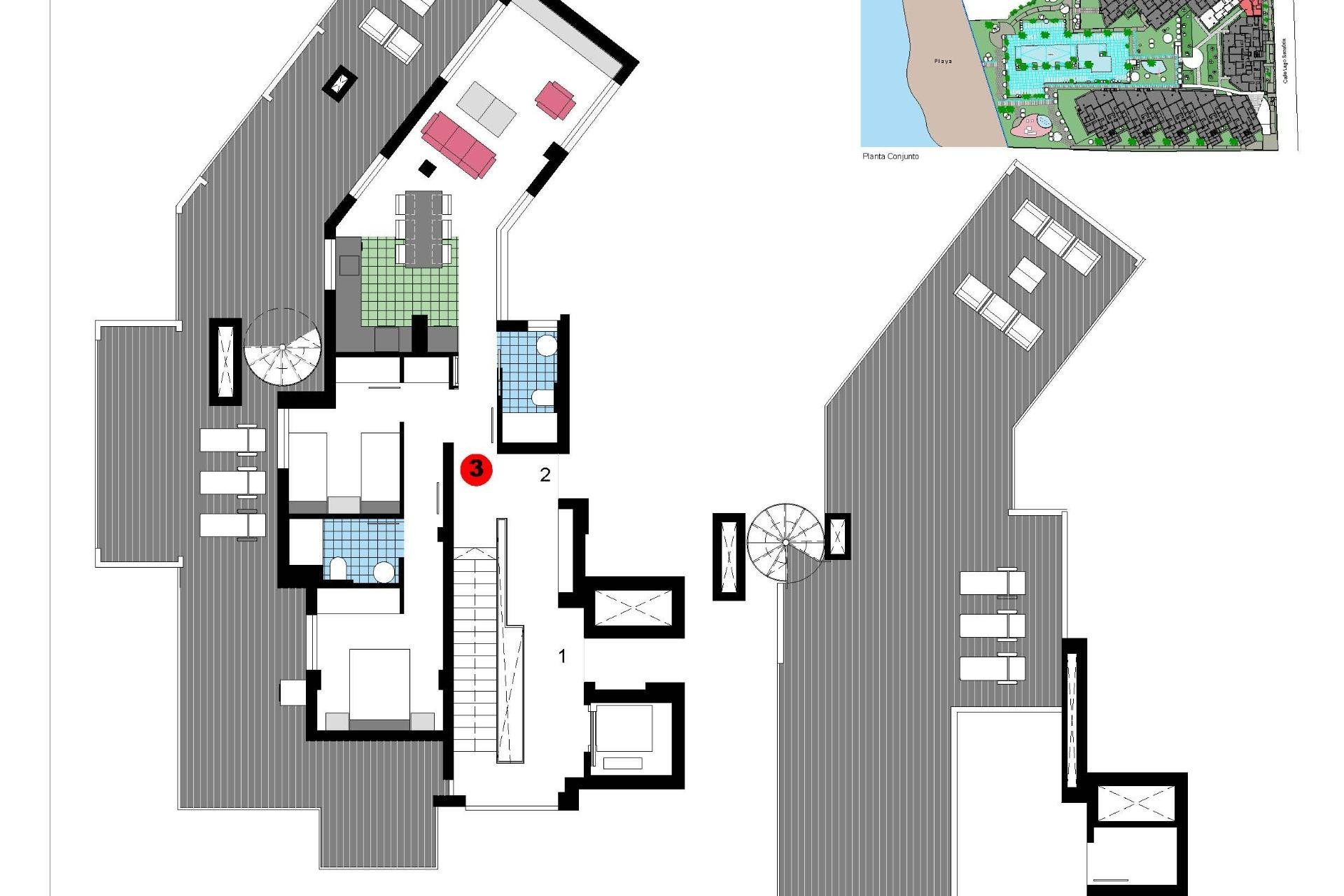 Nieuwbouw woningen - 1. Appartement / flat - Denia - Costa Blanca Noord