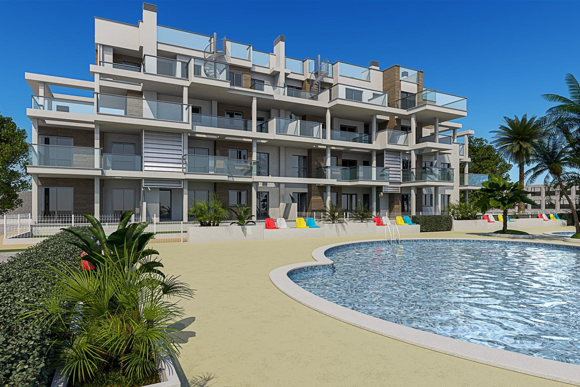 Nieuwbouw woningen - 1. Appartement / flat - Denia - Costa Blanca Noord