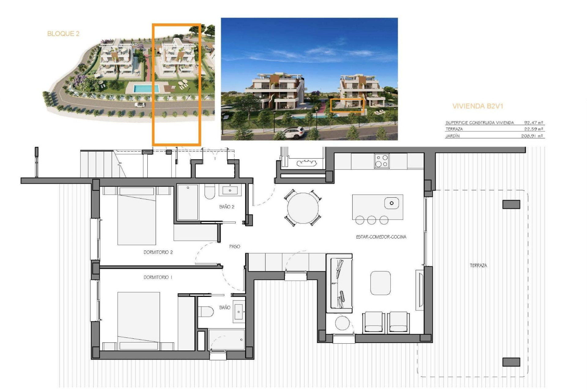 Nieuwbouw woningen - 1. Appartement / flat - Fuente Alamo de Murcia - Costa Calida
