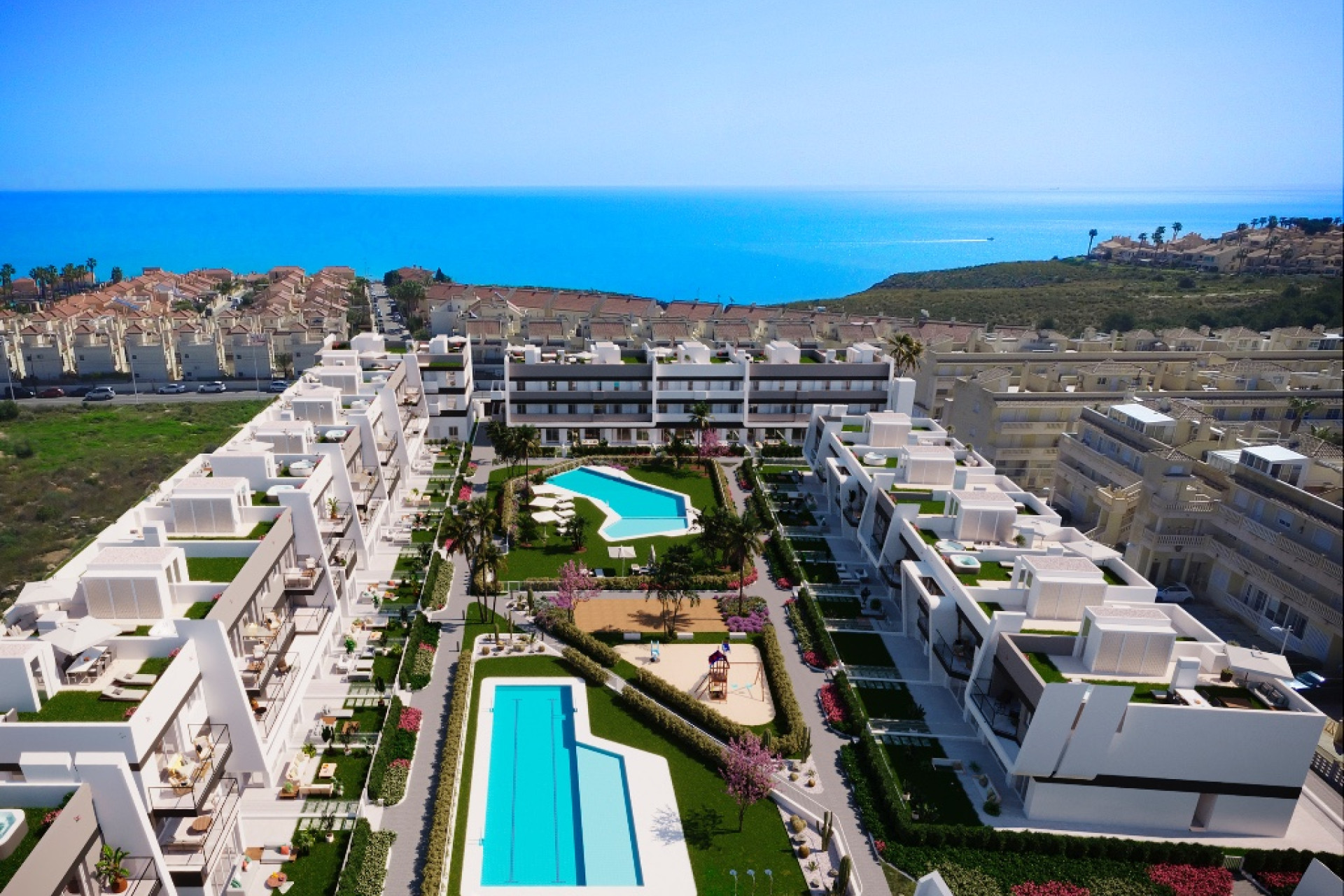 Nieuwbouw woningen - 1. Appartement / flat - Gran Alacant - Costa Blanca Zuid