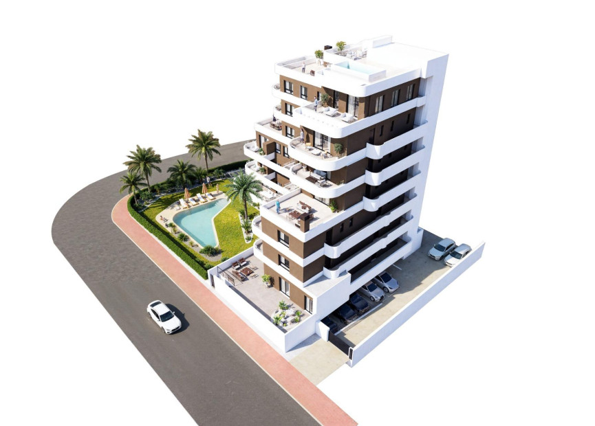 Nieuwbouw woningen - 1. Appartement / flat - Guardamar del Segura - Costa Blanca Zuid
