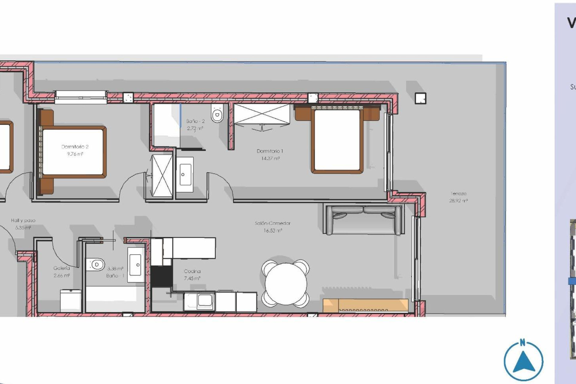Nieuwbouw woningen - 1. Appartement / flat - Guardamar del Segura - Costa Blanca Zuid
