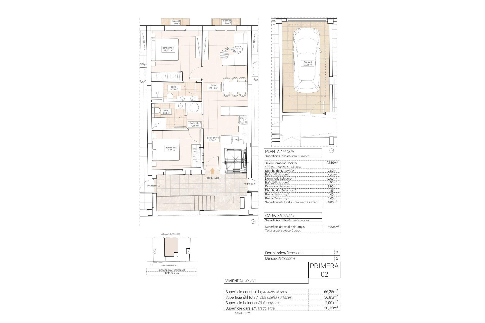 Nieuwbouw woningen - 1. Appartement / flat - Hondón de las Nieves - Costa Blanca Zuid