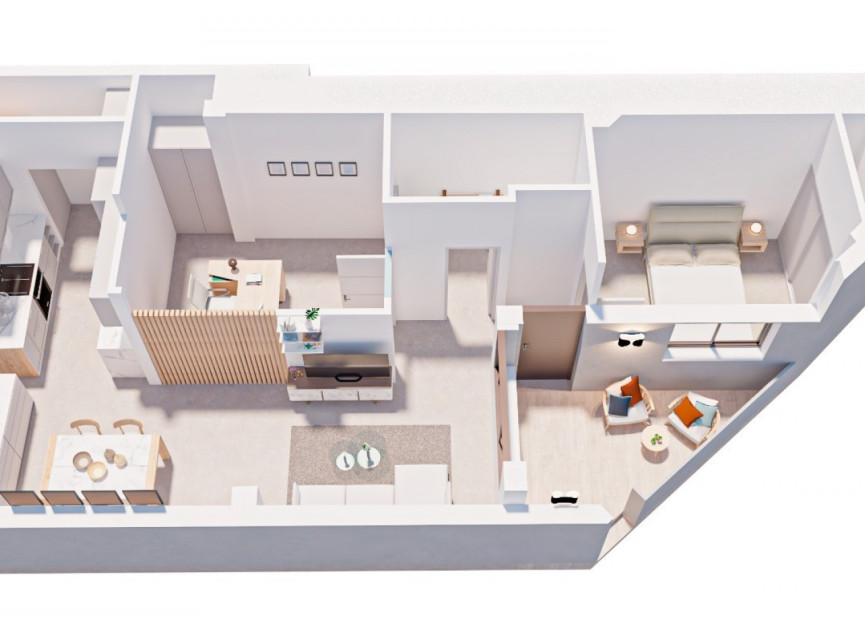 Nieuwbouw woningen - 1. Appartement / flat - Pilar de la Horadada - Costa Blanca Zuid