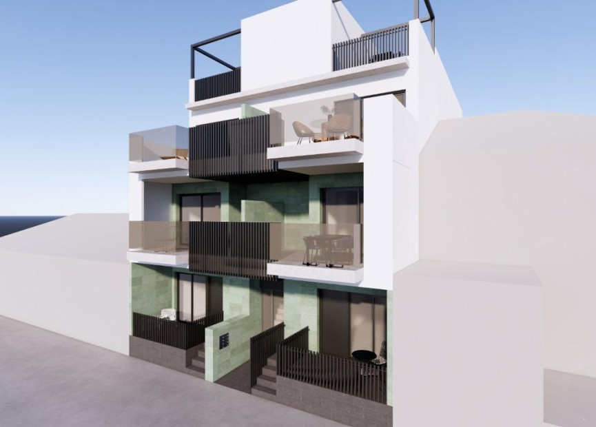 Nieuwbouw woningen - 1. Appartement / flat - Pilar de la Horadada - Costa Blanca Zuid