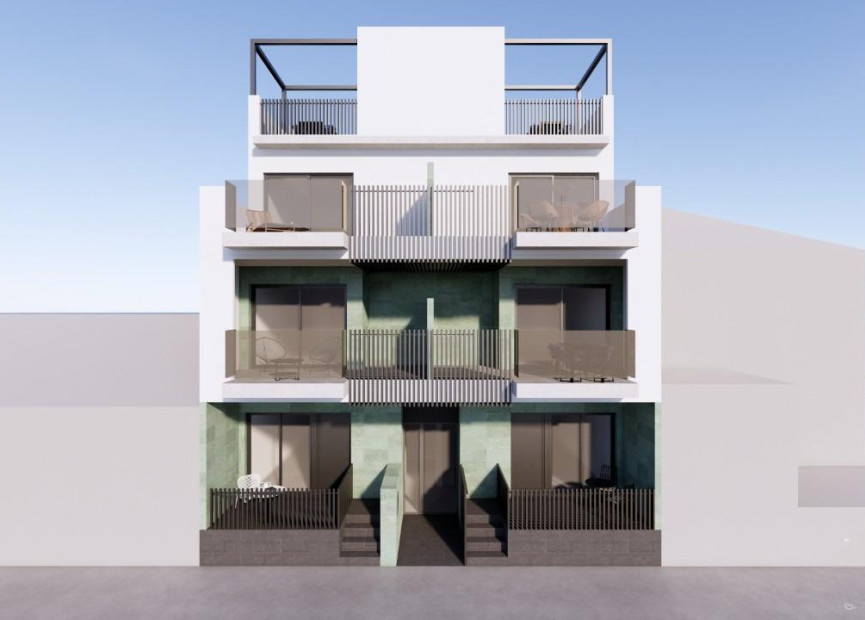 Nieuwbouw woningen - 1. Appartement / flat - Pilar de la Horadada - Costa Blanca Zuid