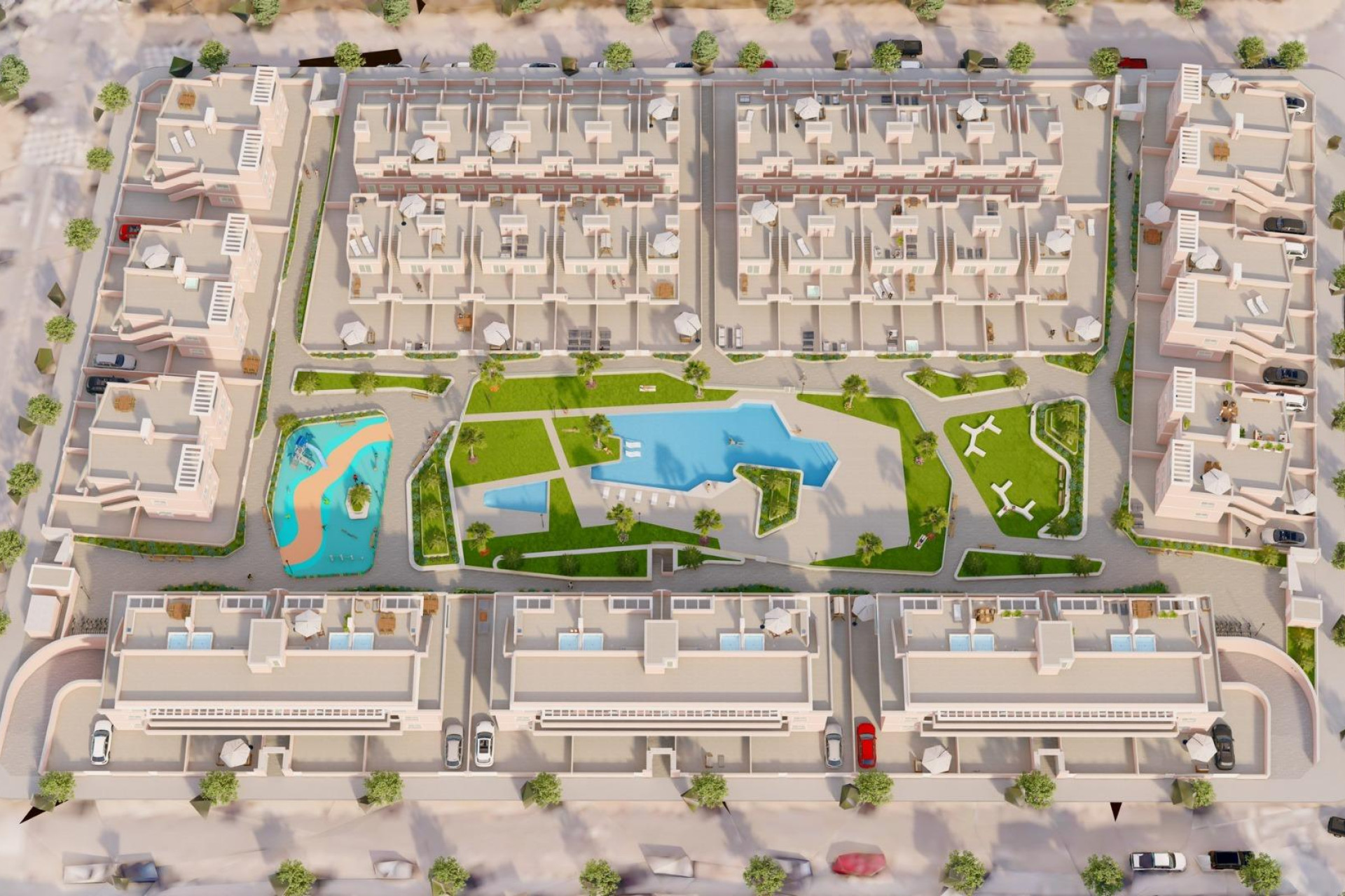 Nieuwbouw woningen - 1. Appartement / flat - Pilar de la Horadada - Costa Blanca Zuid