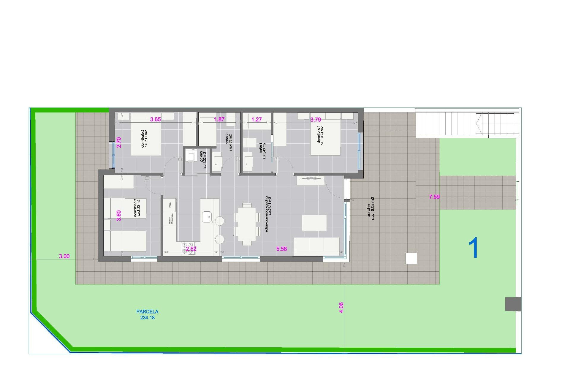 Nieuwbouw woningen - 1. Appartement / flat - Pilar de la Horadada - Costa Blanca Zuid