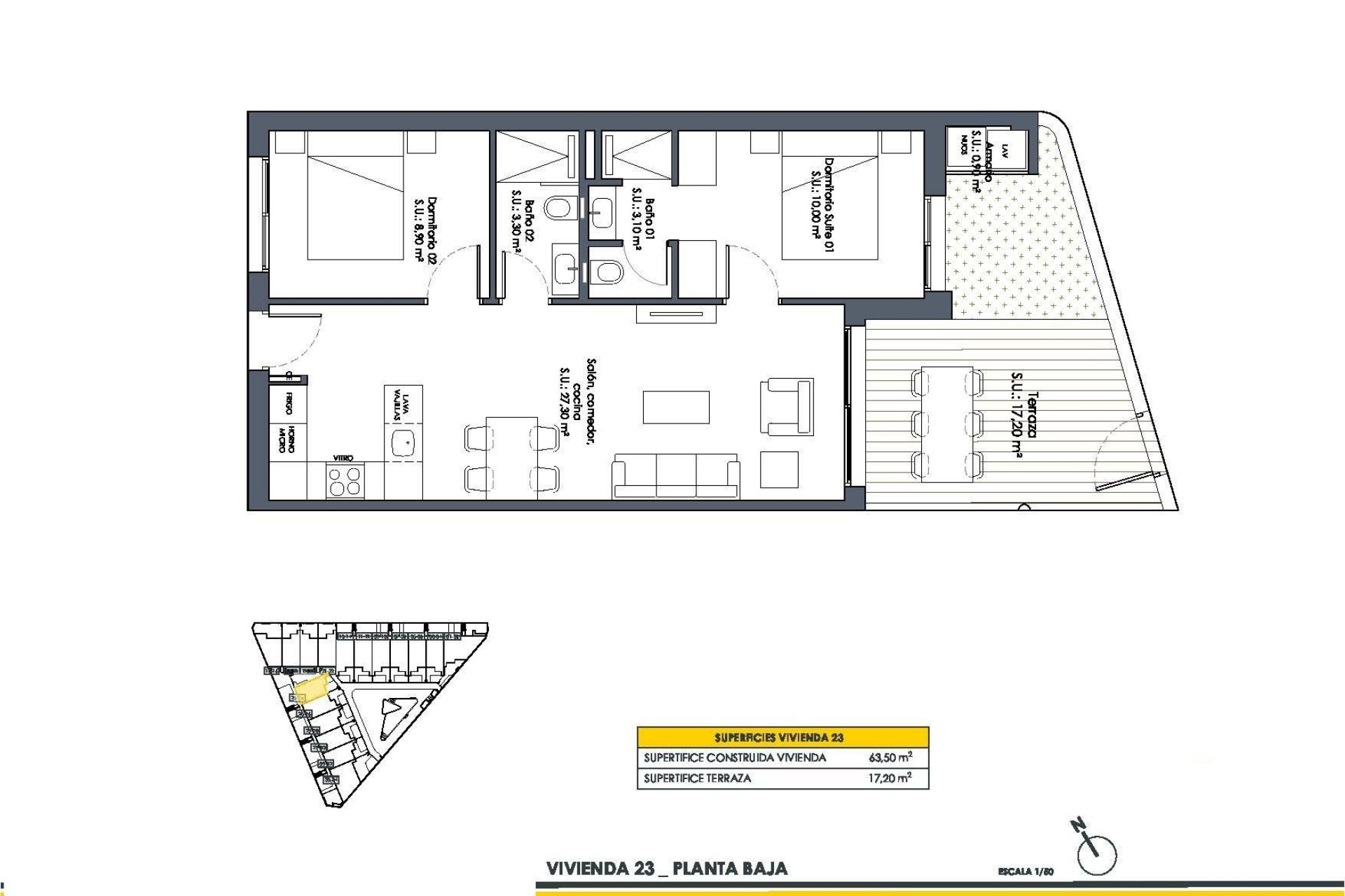 Nieuwbouw woningen - 1. Appartement / flat - San Fulgencio - Costa Blanca Zuid