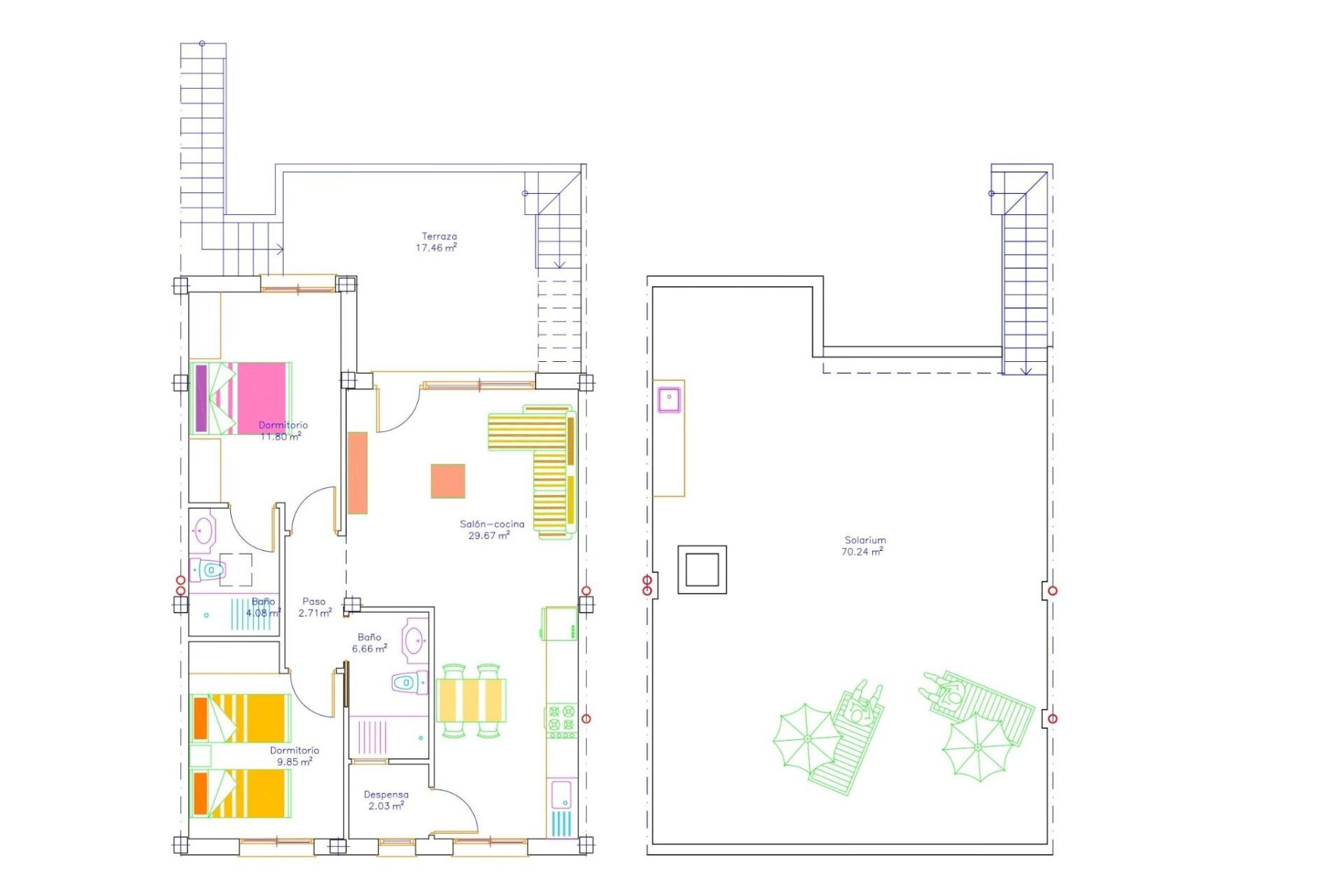Nieuwbouw woningen - 1. Appartement / flat - San Javier - Costa Calida