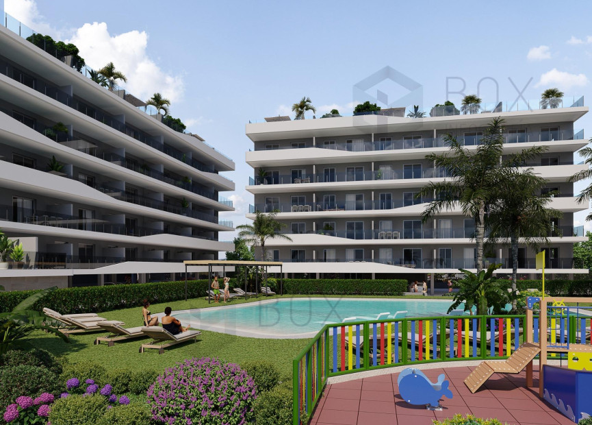 Nieuwbouw woningen - 1. Appartement / flat - Santa Pola - Costa Blanca Zuid