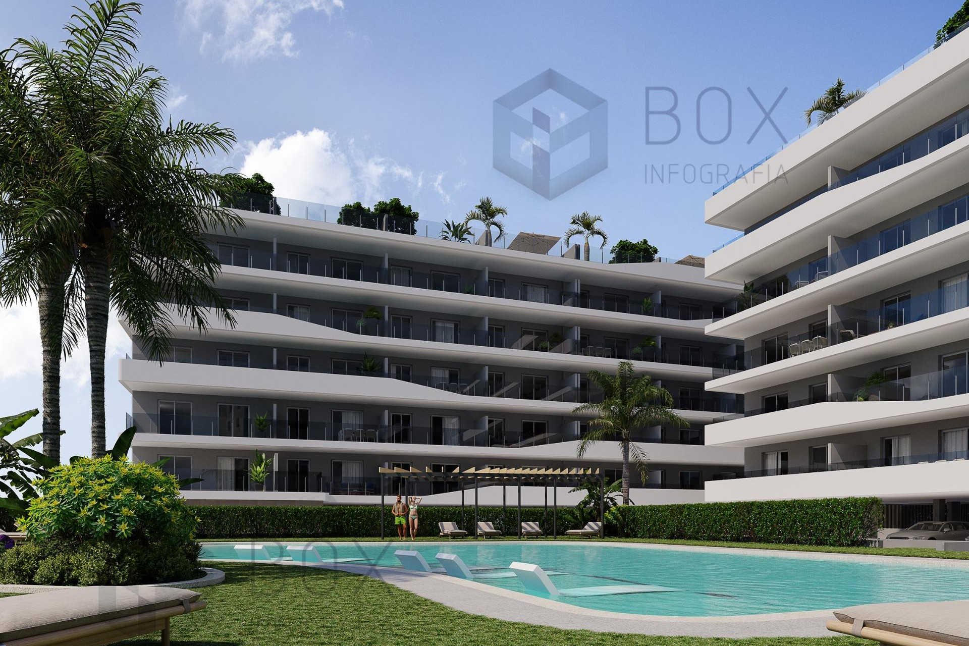 Nieuwbouw woningen - 1. Appartement / flat - Santa Pola - Costa Blanca Zuid