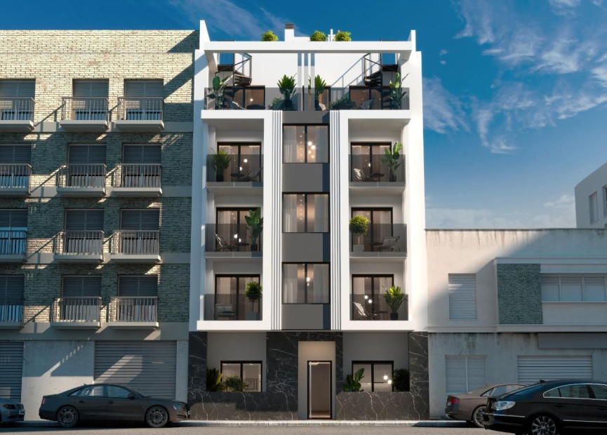 Nieuwbouw woningen - 1. Appartement / flat - Torrevieja - Costa Blanca Zuid