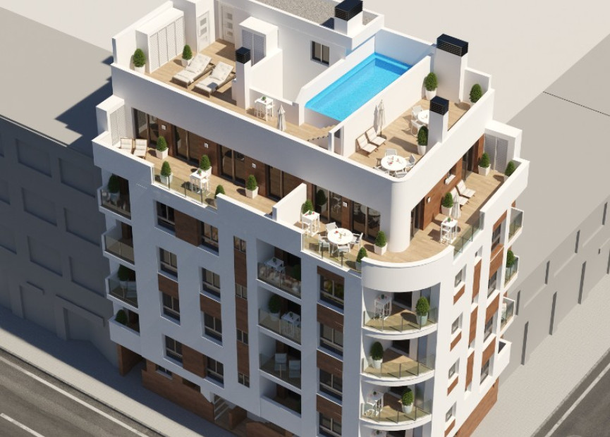 Nieuwbouw woningen - 1. Appartement / flat - Torrevieja - Costa Blanca Zuid