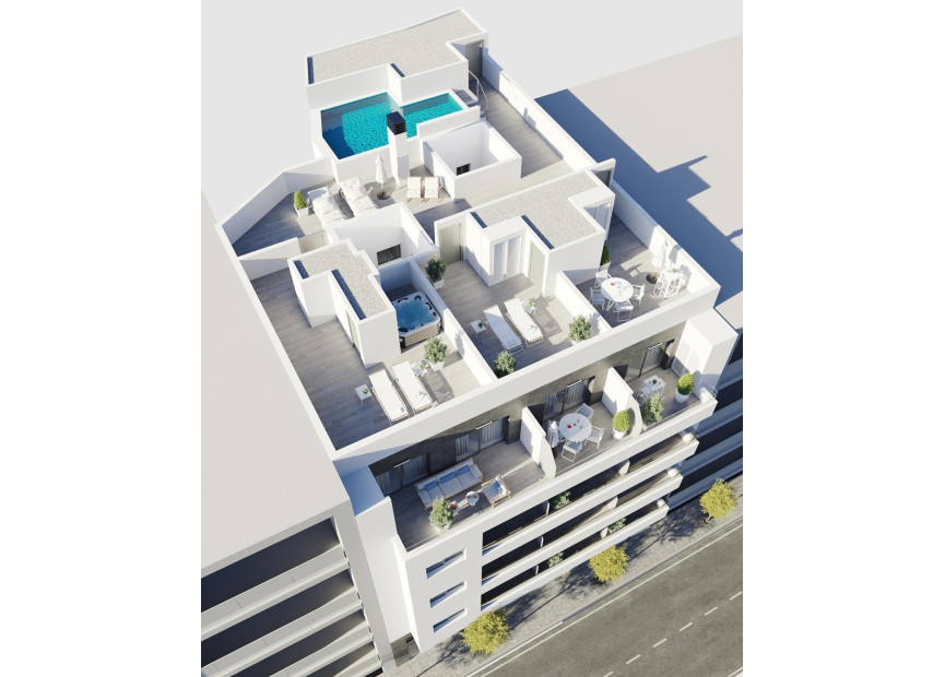 Nieuwbouw woningen - 1. Appartement / flat - Torrevieja - Costa Blanca Zuid