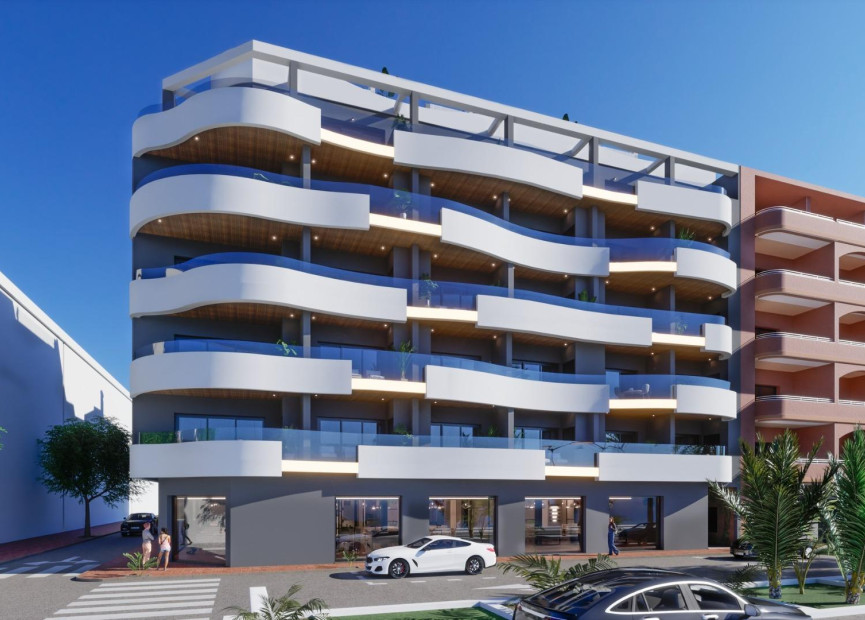 Nieuwbouw woningen - 1. Appartement / flat - Torrevieja - Costa Blanca Zuid