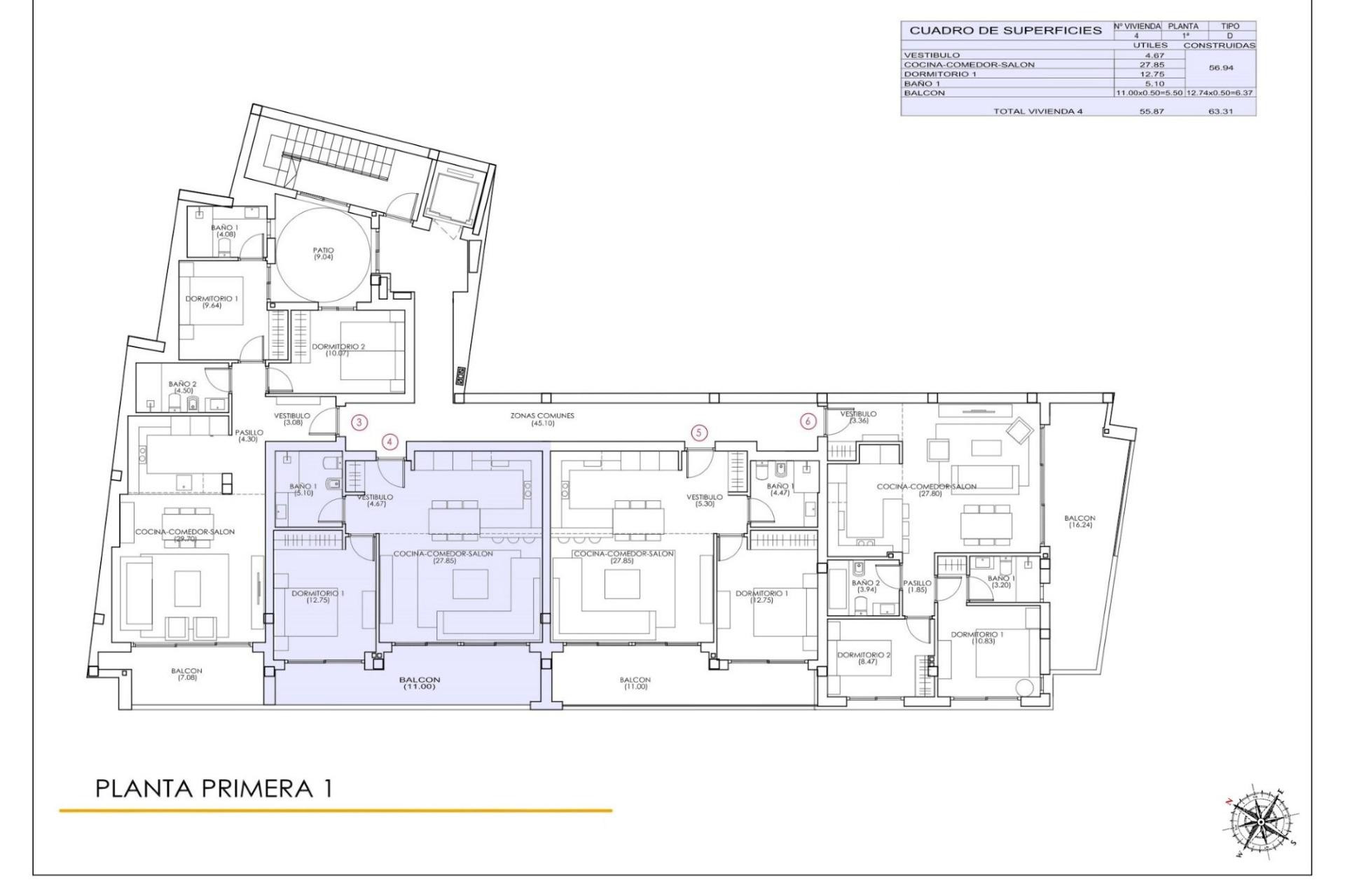 Nieuwbouw woningen - 1. Appartement / flat - Torrevieja - Costa Blanca Zuid