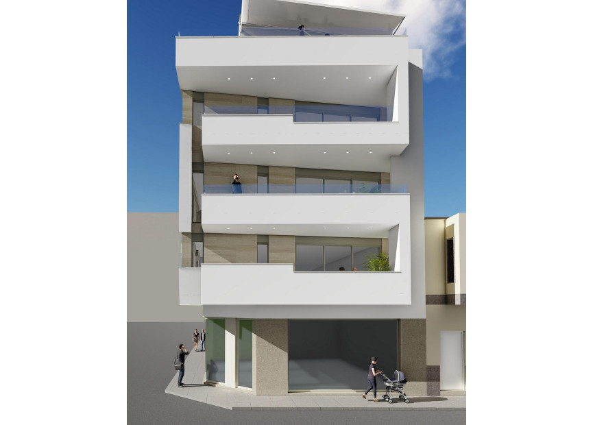 Nieuwbouw woningen - 1. Appartement / flat - Torrevieja - Costa Blanca Zuid