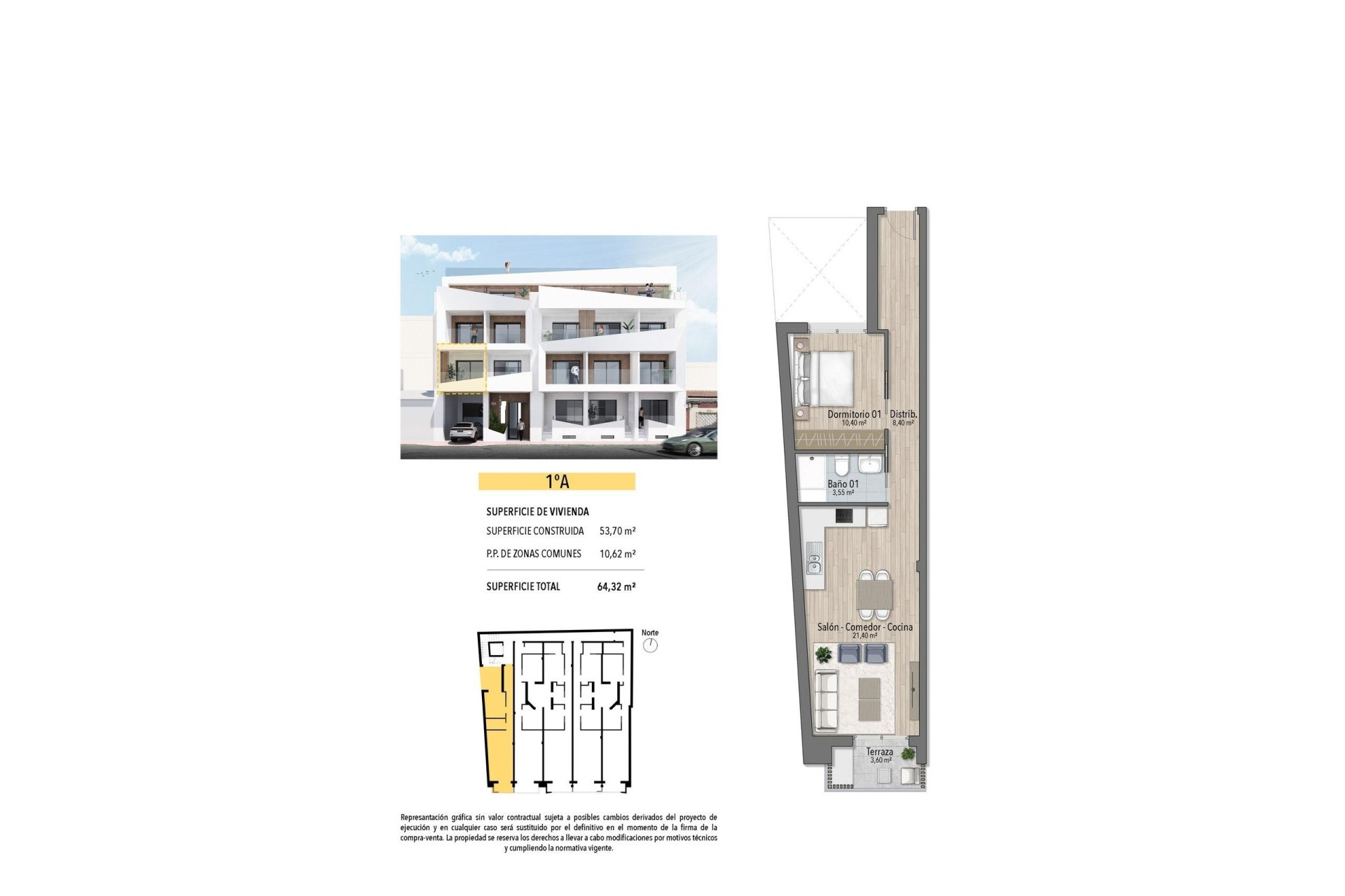 Nieuwbouw woningen - 1. Appartement / flat - Torrevieja - Costa Blanca Zuid