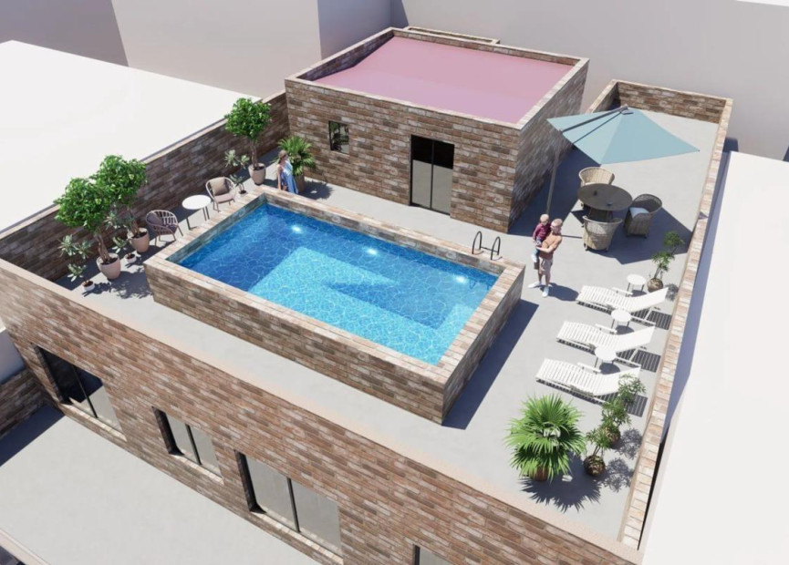 Nieuwbouw woningen - 1. Appartement / flat - Torrevieja - Playa El Acequión