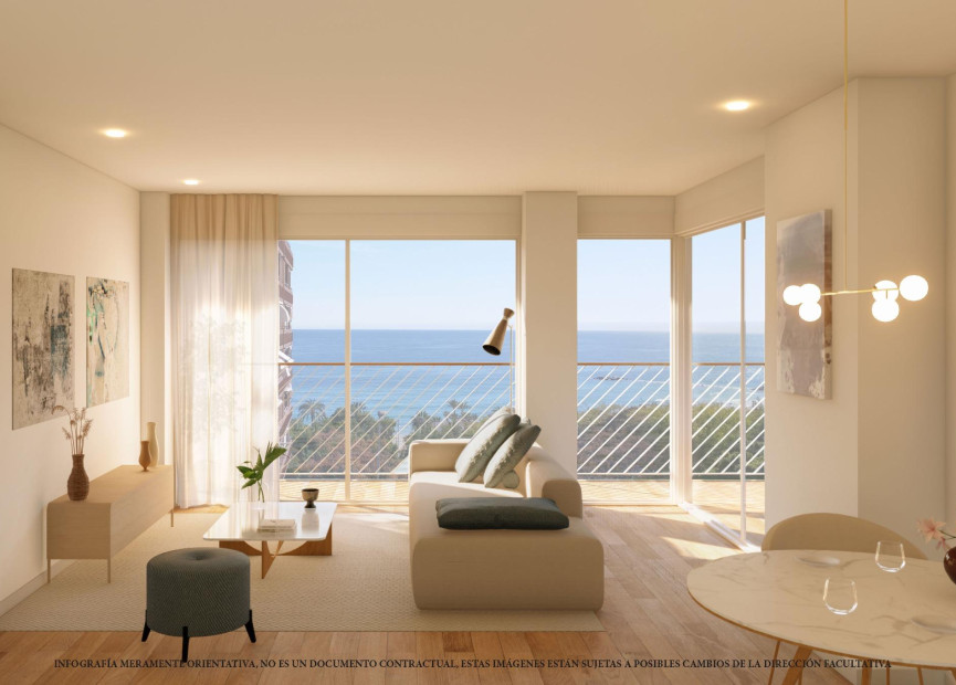 Nieuwbouw woningen - 1. Appartement / flat - Villajoyosa - Pueblo