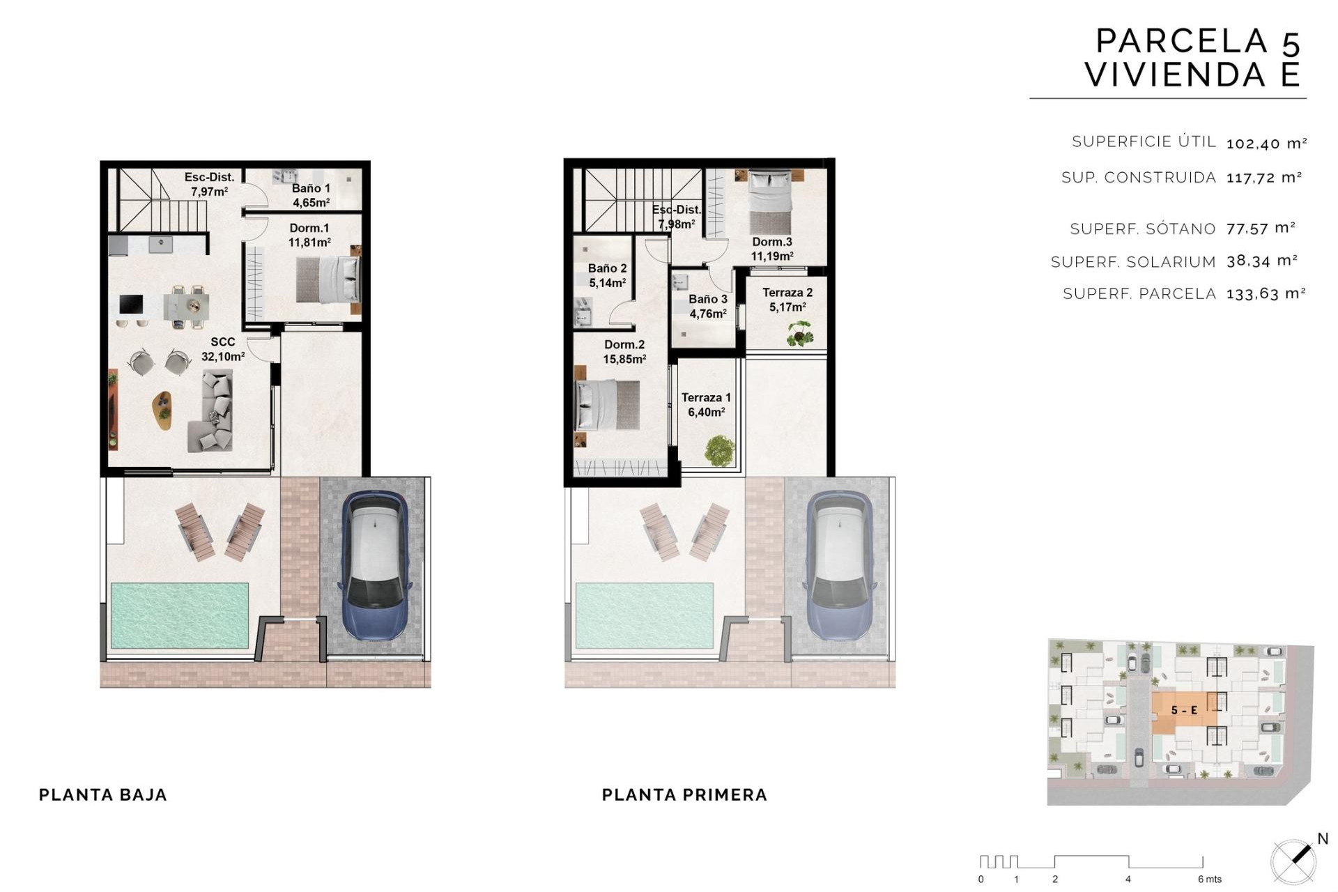 Nieuwbouw Woningen - 2. Town house - Benijofar - Rojales