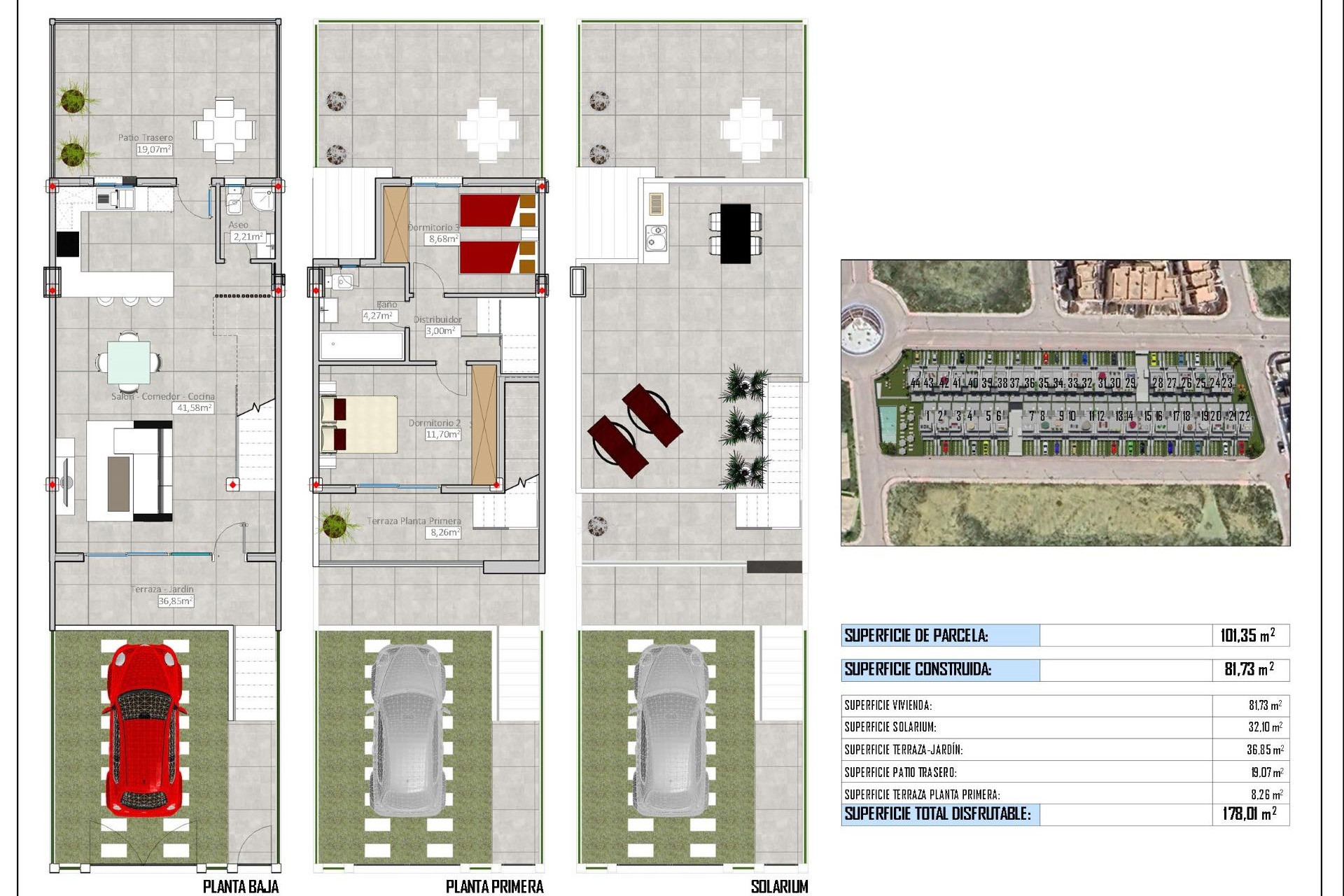 Nieuwbouw Woningen - 2. Town house - Cox - Orihuela