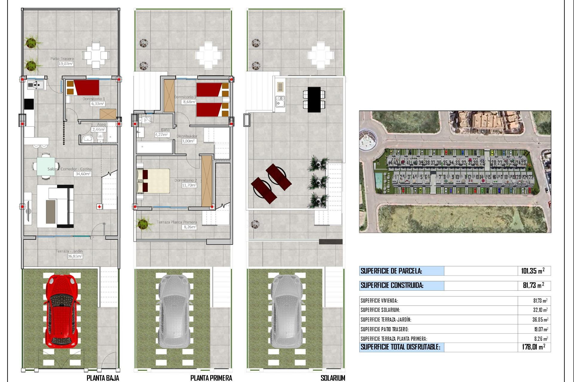 Nieuwbouw Woningen - 2. Town house - Cox - Orihuela