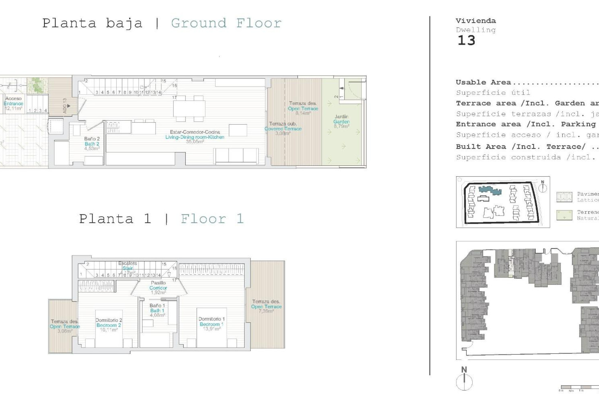 Nieuwbouw Woningen - 2. Town house - El Verger - Denia