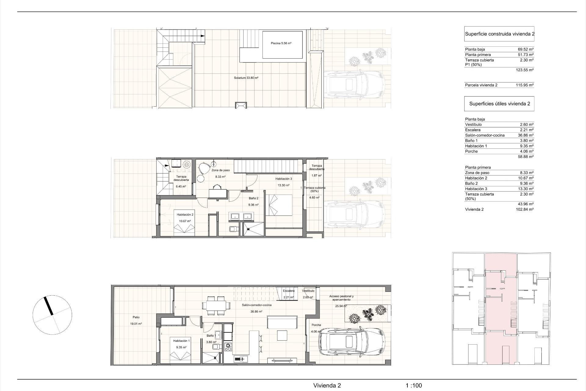 Nieuwbouw Woningen - 2. Town house - Pilar de la Horadada - Torre De La Horadada