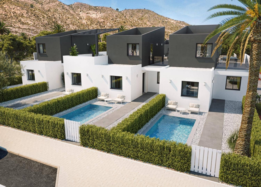 Nieuwbouw woningen - 2. Town house / tussenwoning - Altaona Golf and Country Village - Costa Calida