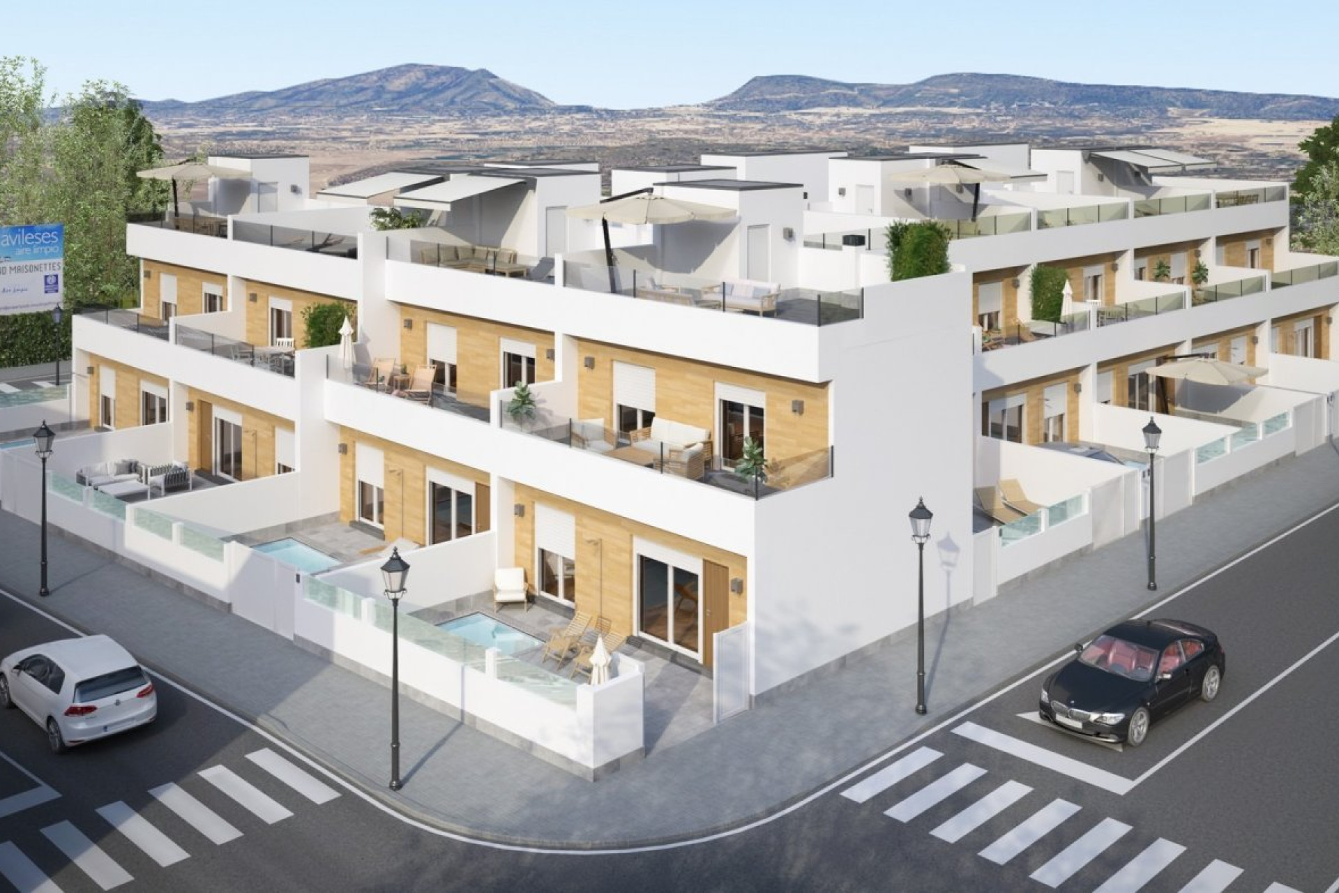 Nieuwbouw woningen - 2. Town house / tussenwoning - Avileses - Costa Calida