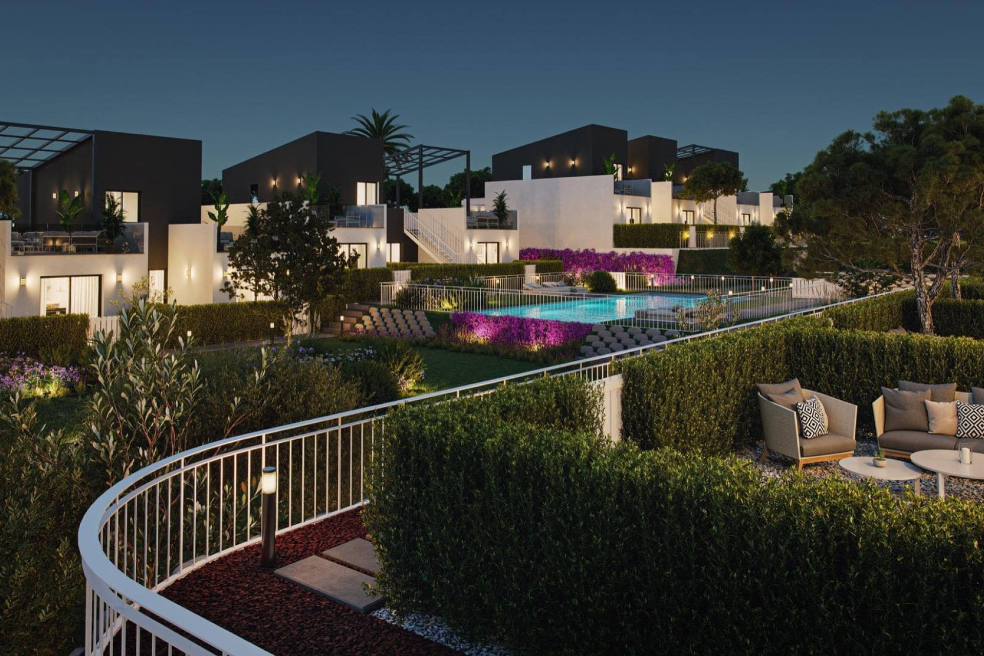 Nieuwbouw woningen - 2. Town house / tussenwoning - Baños y Mendigo - Costa Calida