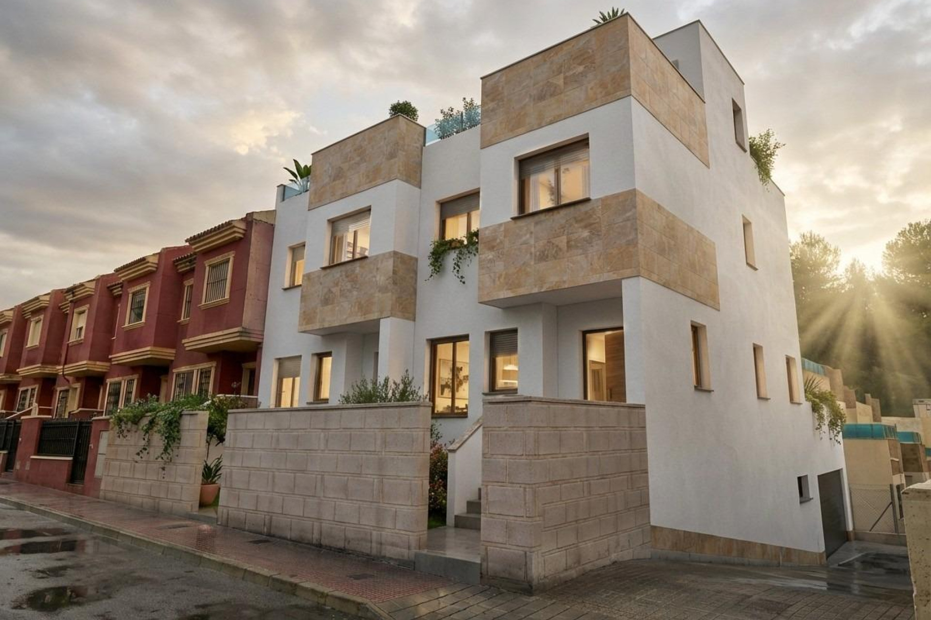 Nieuwbouw woningen - 2. Town house / tussenwoning - Bigastro - Costa Blanca Zuid