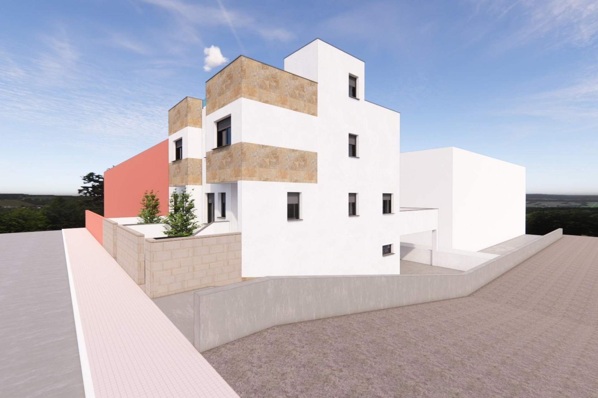 Nieuwbouw woningen - 2. Town house / tussenwoning - Bigastro - Costa Blanca Zuid