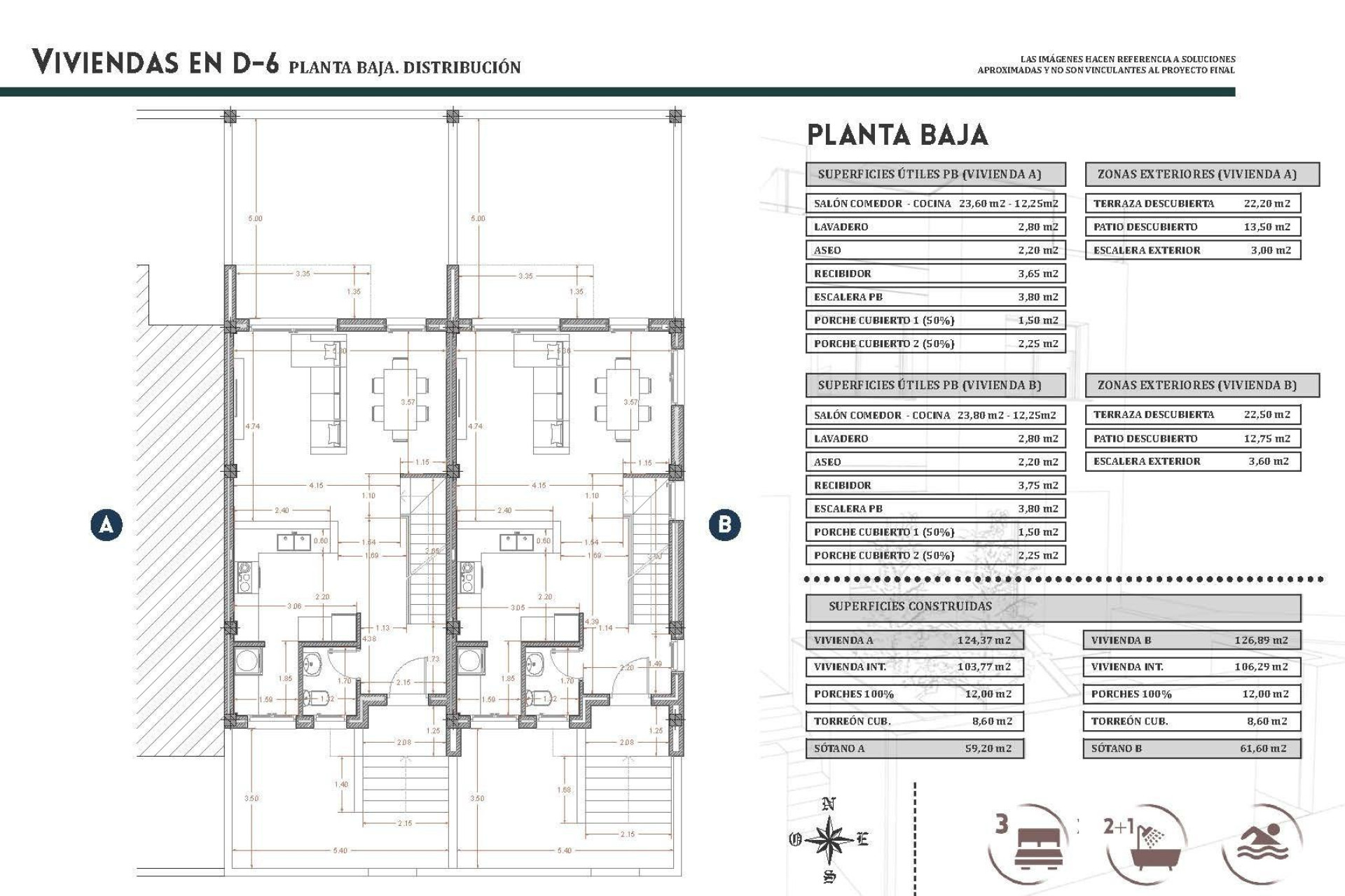 Nieuwbouw woningen - 2. Town house / tussenwoning - Bigastro - Costa Blanca Zuid