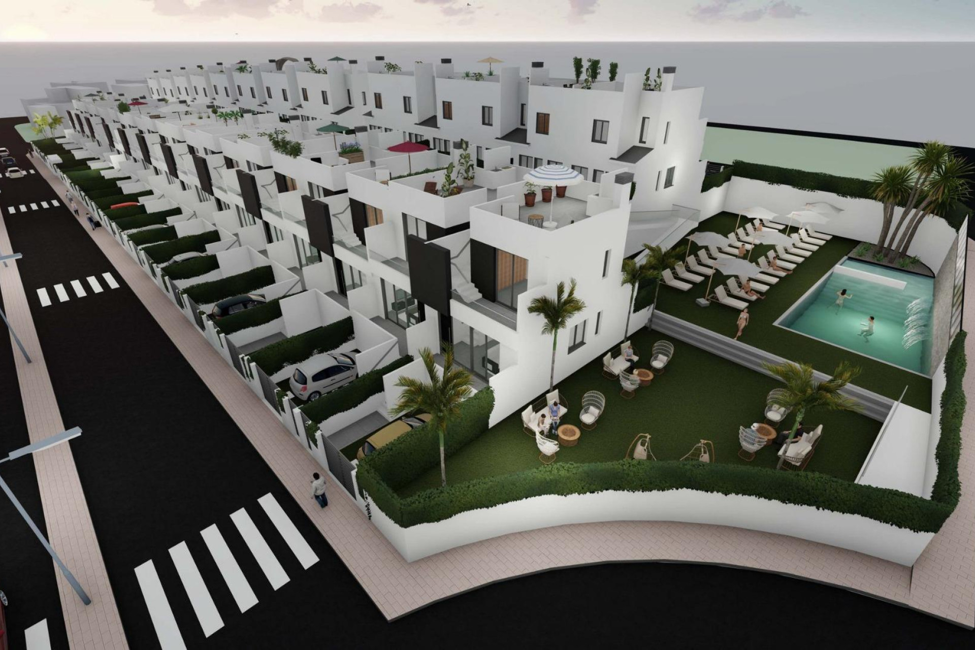 Nieuwbouw woningen - 2. Town house / tussenwoning - Cox - Costa Blanca Zuid