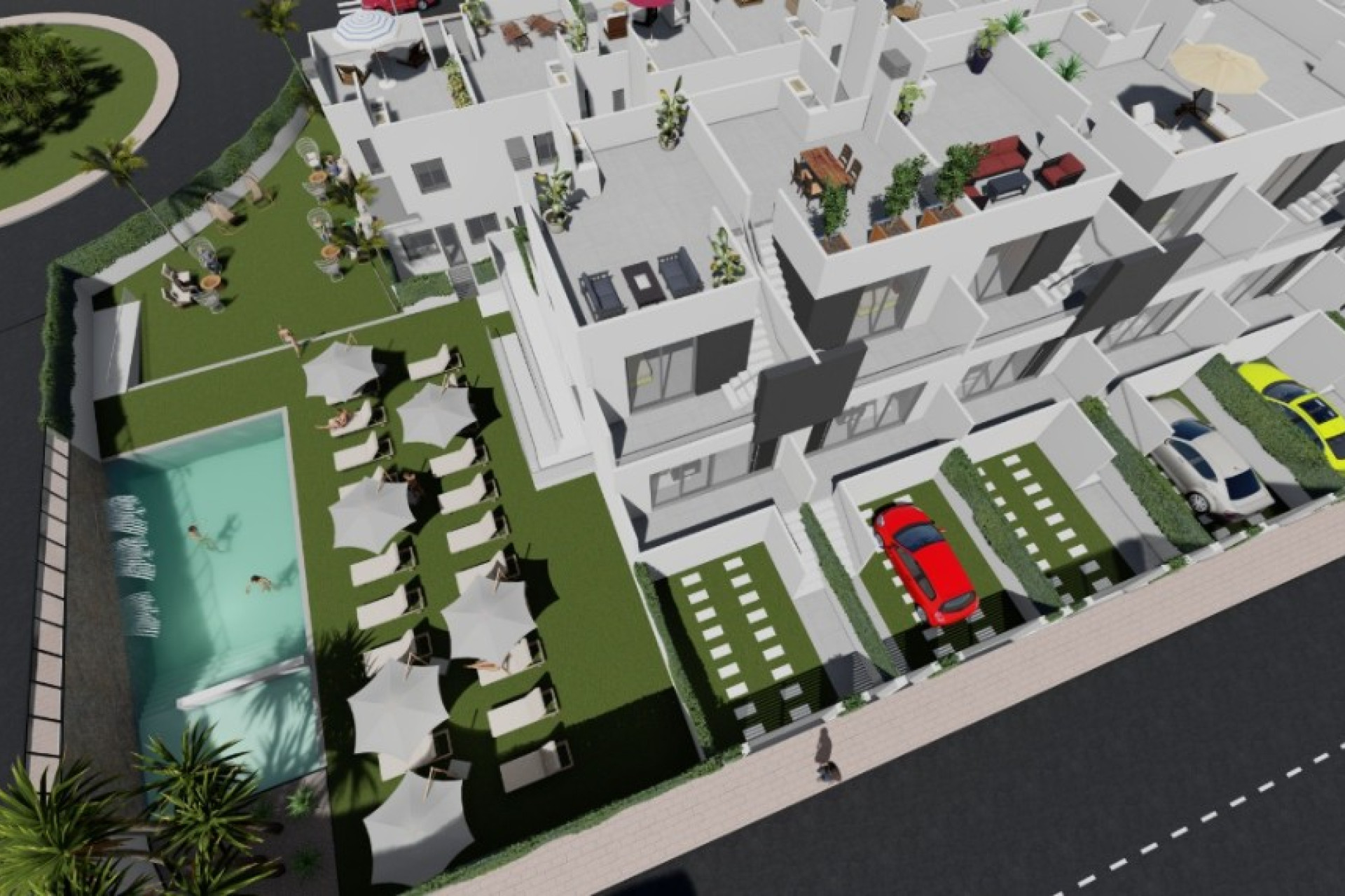 Nieuwbouw woningen - 2. Town house / tussenwoning - Cox - Costa Blanca Zuid