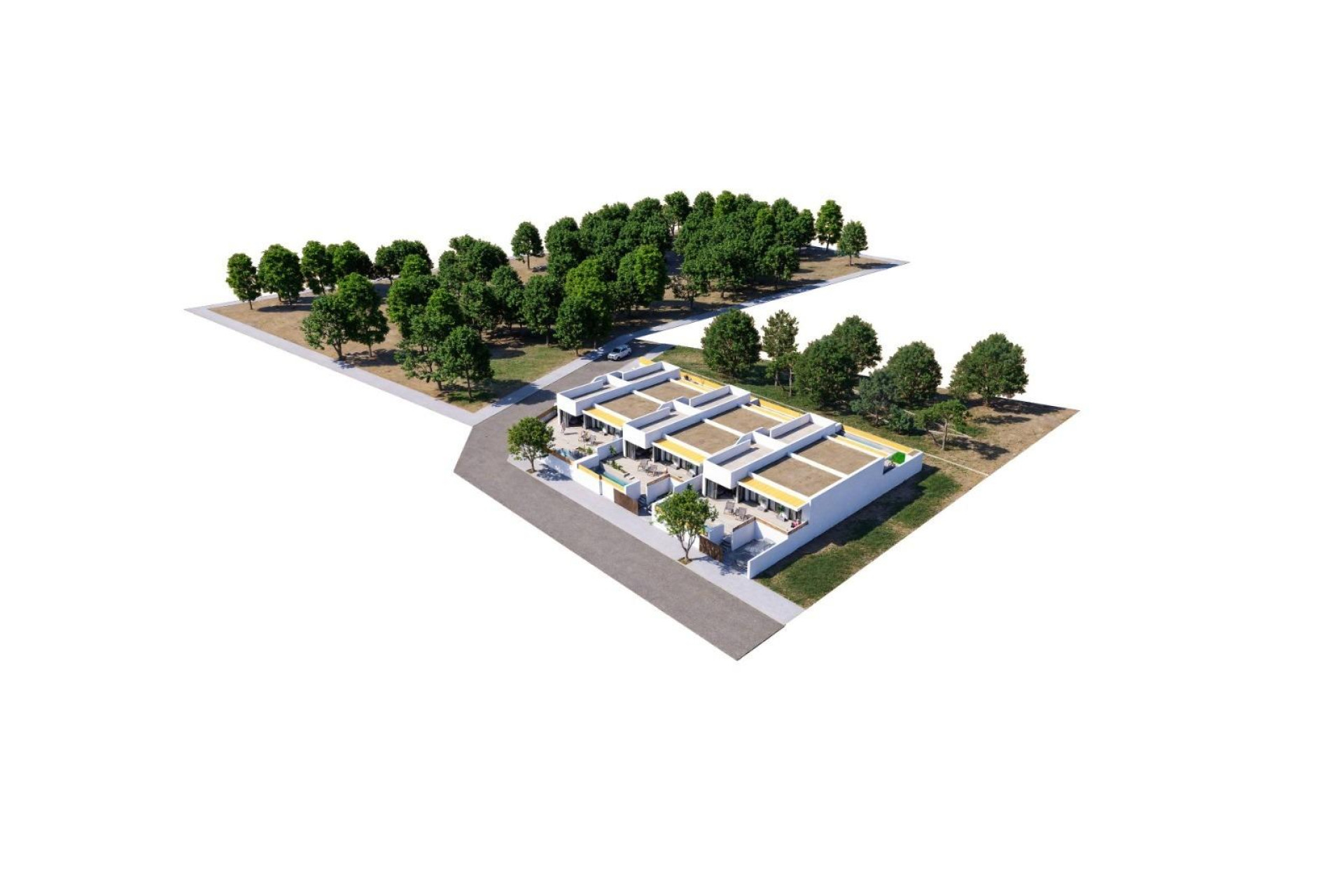 Nieuwbouw woningen - 2. Town house / tussenwoning - Dolores - Costa Blanca Zuid