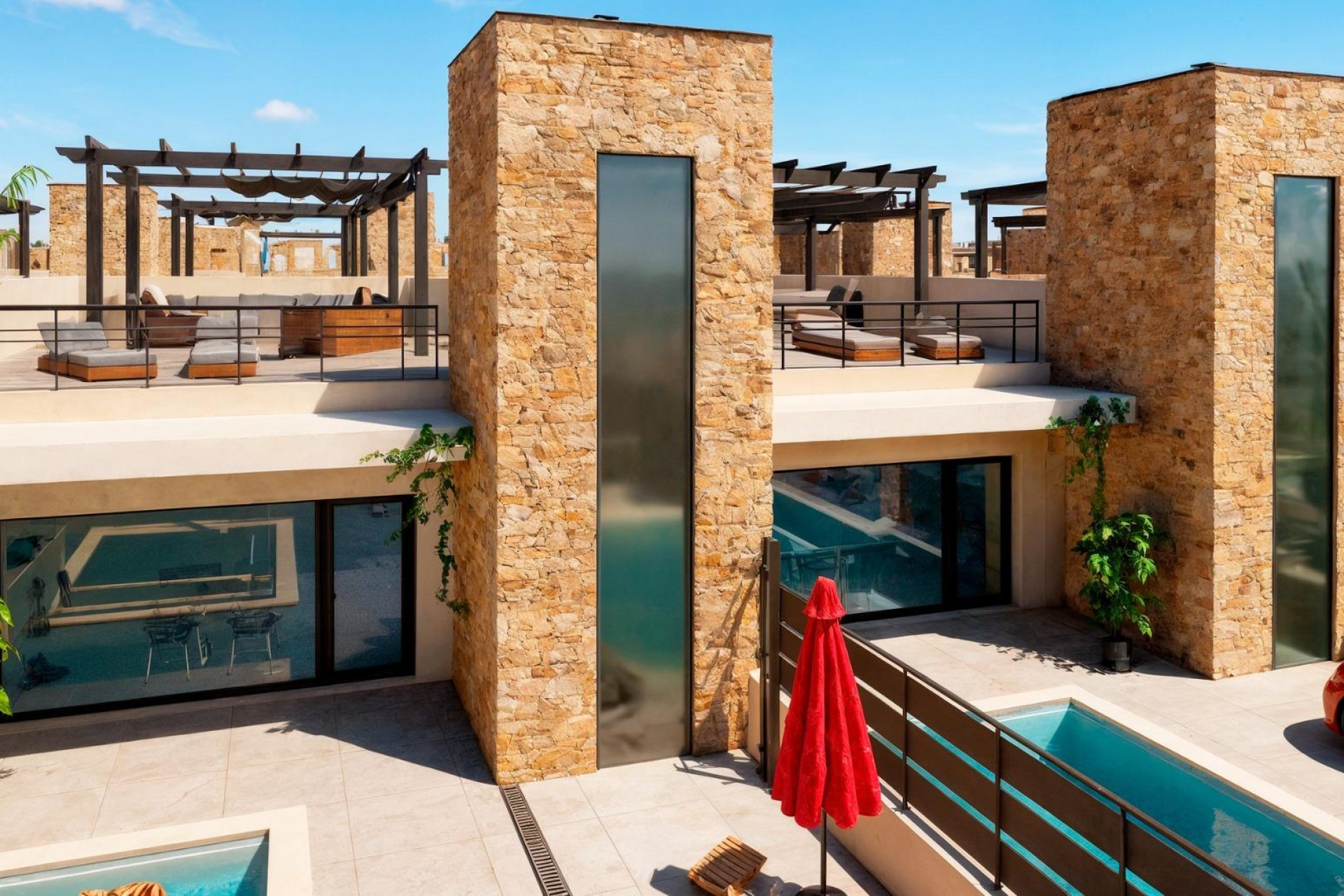 Nieuwbouw woningen - 2. Town house / tussenwoning - Fuente Alamo de Murcia - Costa Calida