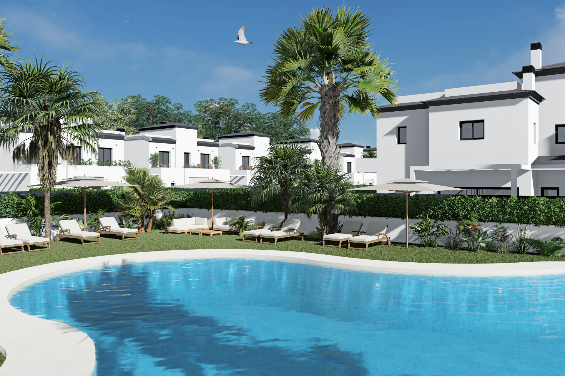 Nieuwbouw woningen - 2. Town house / tussenwoning - Gran Alacant - Costa Blanca Zuid