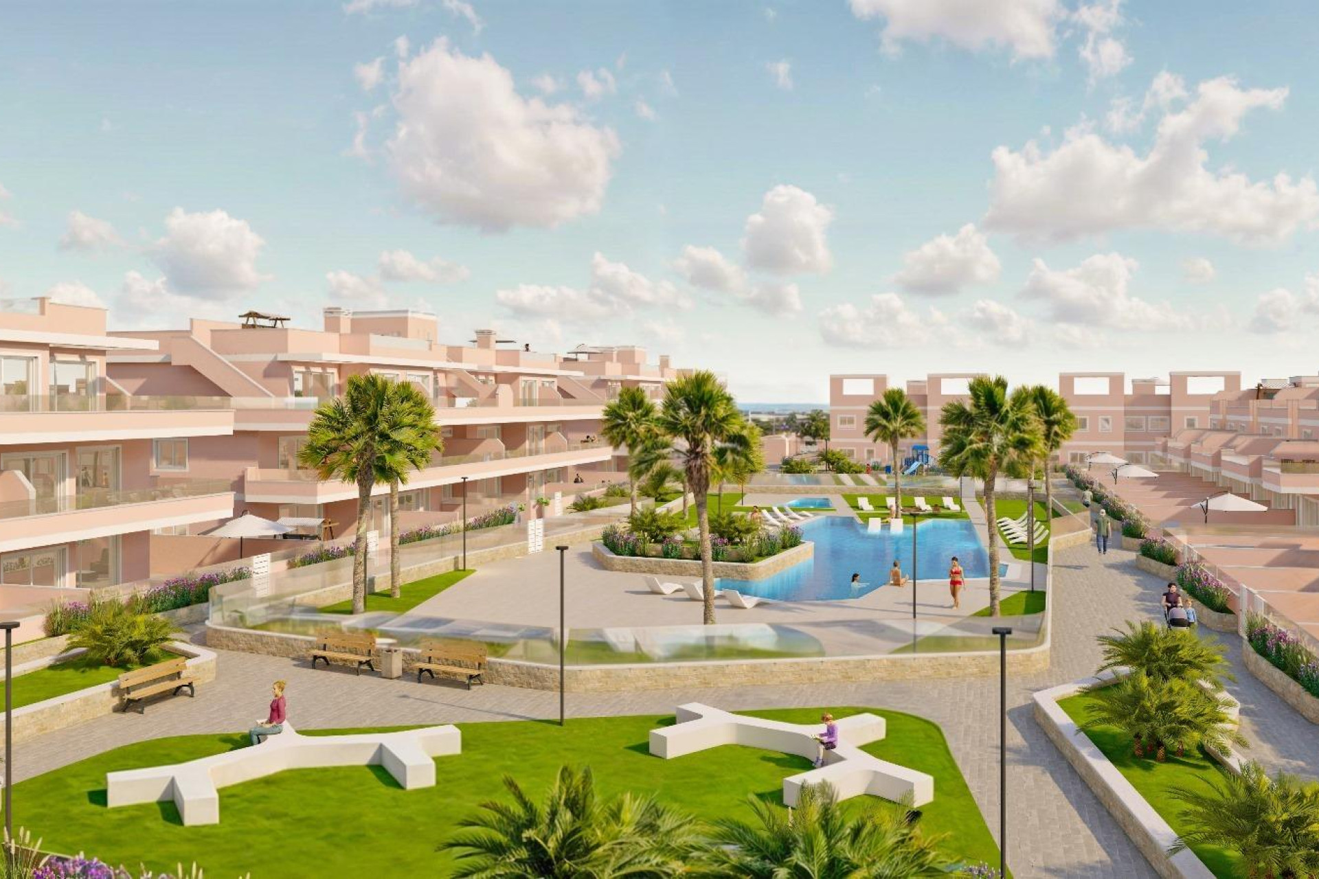 Nieuwbouw woningen - 2. Town house / tussenwoning - Pilar de la Horadada - Costa Blanca Zuid