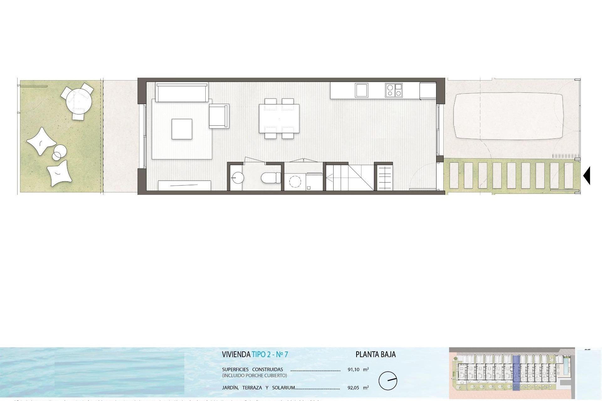 Nieuwbouw woningen - 2. Town house / tussenwoning - Pilar de la Horadada - Costa Blanca Zuid