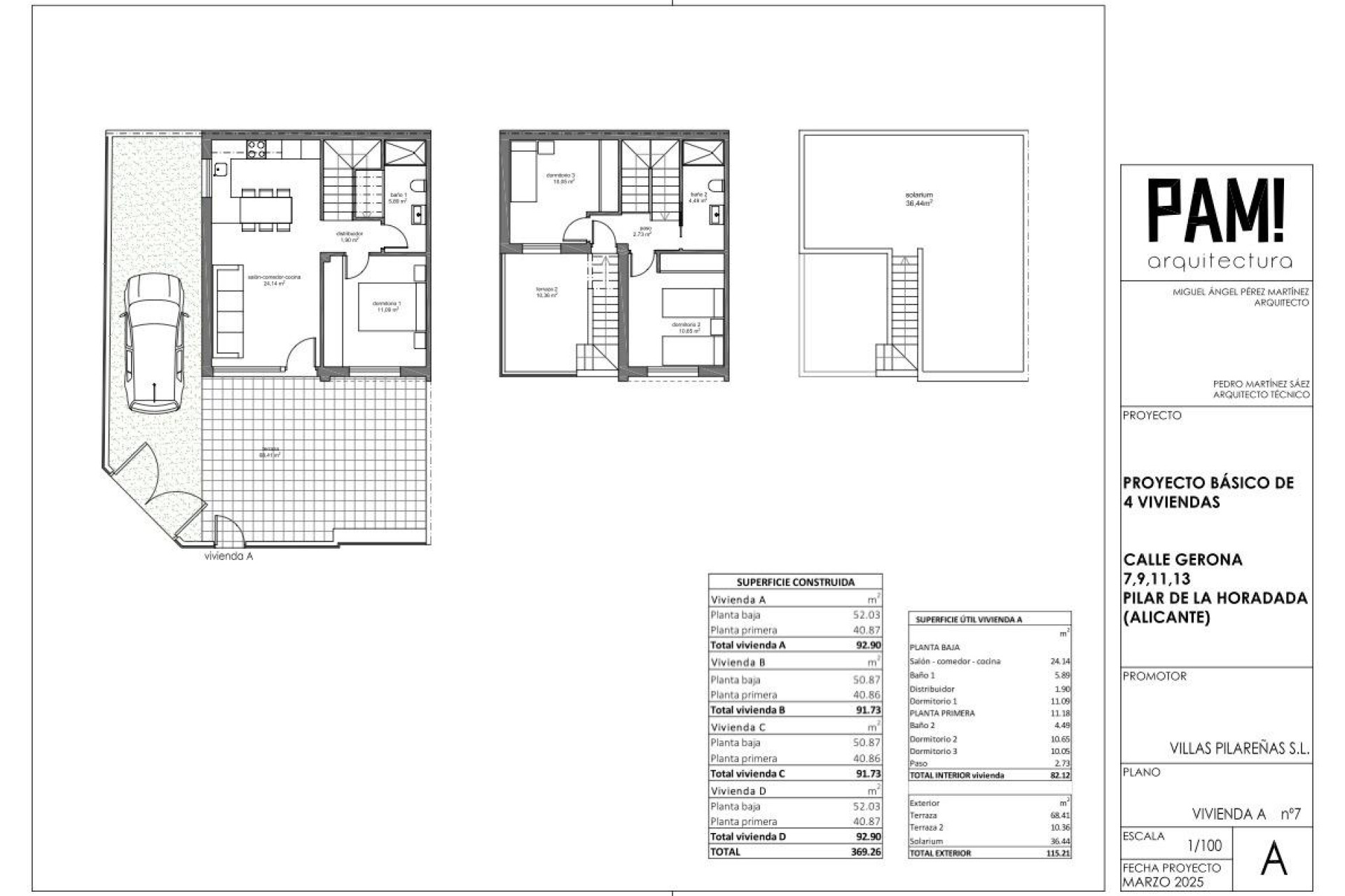 Nieuwbouw woningen - 2. Town house / tussenwoning - Pilar de la Horadada - Costa Blanca Zuid