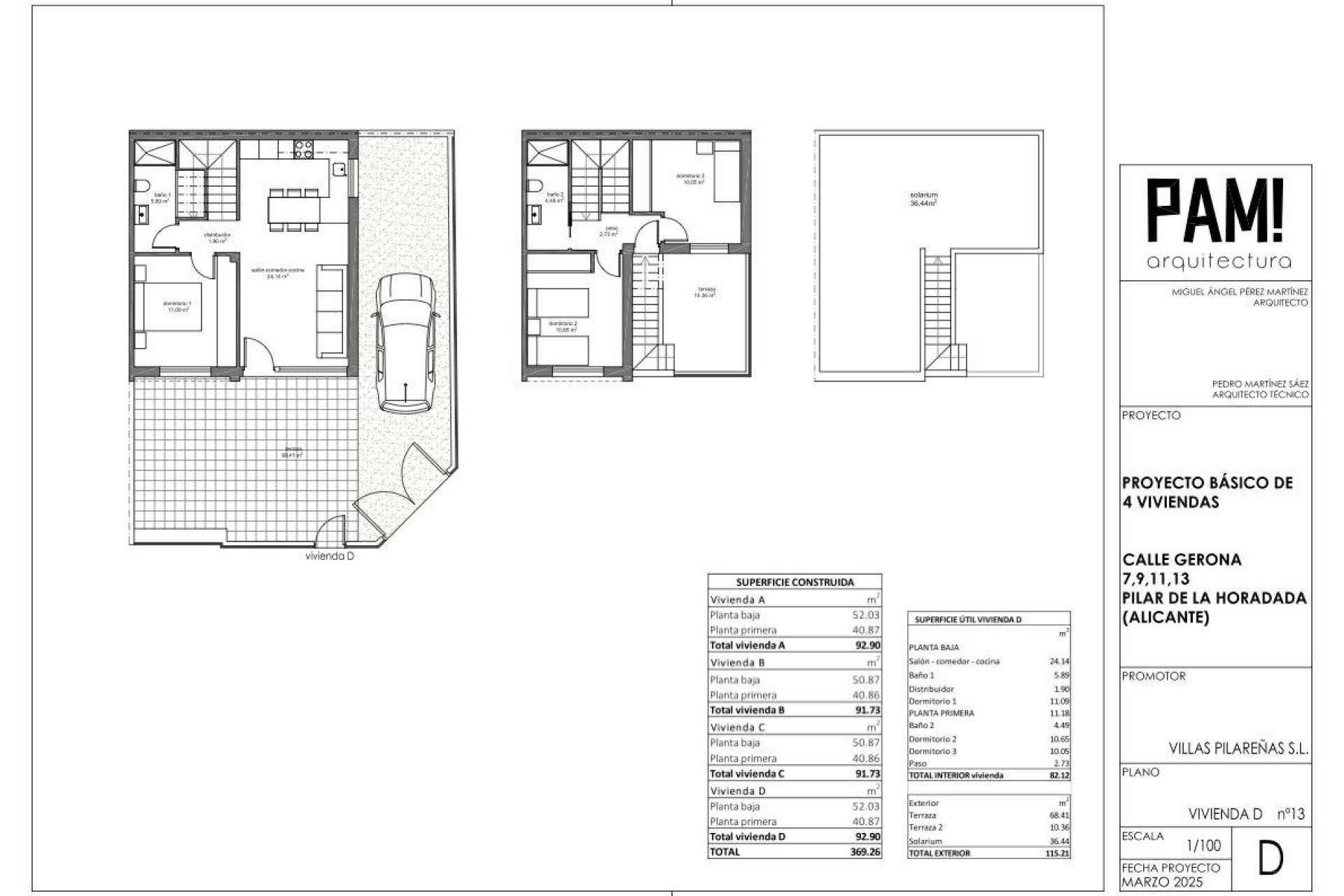 Nieuwbouw woningen - 2. Town house / tussenwoning - Pilar de la Horadada - Costa Blanca Zuid
