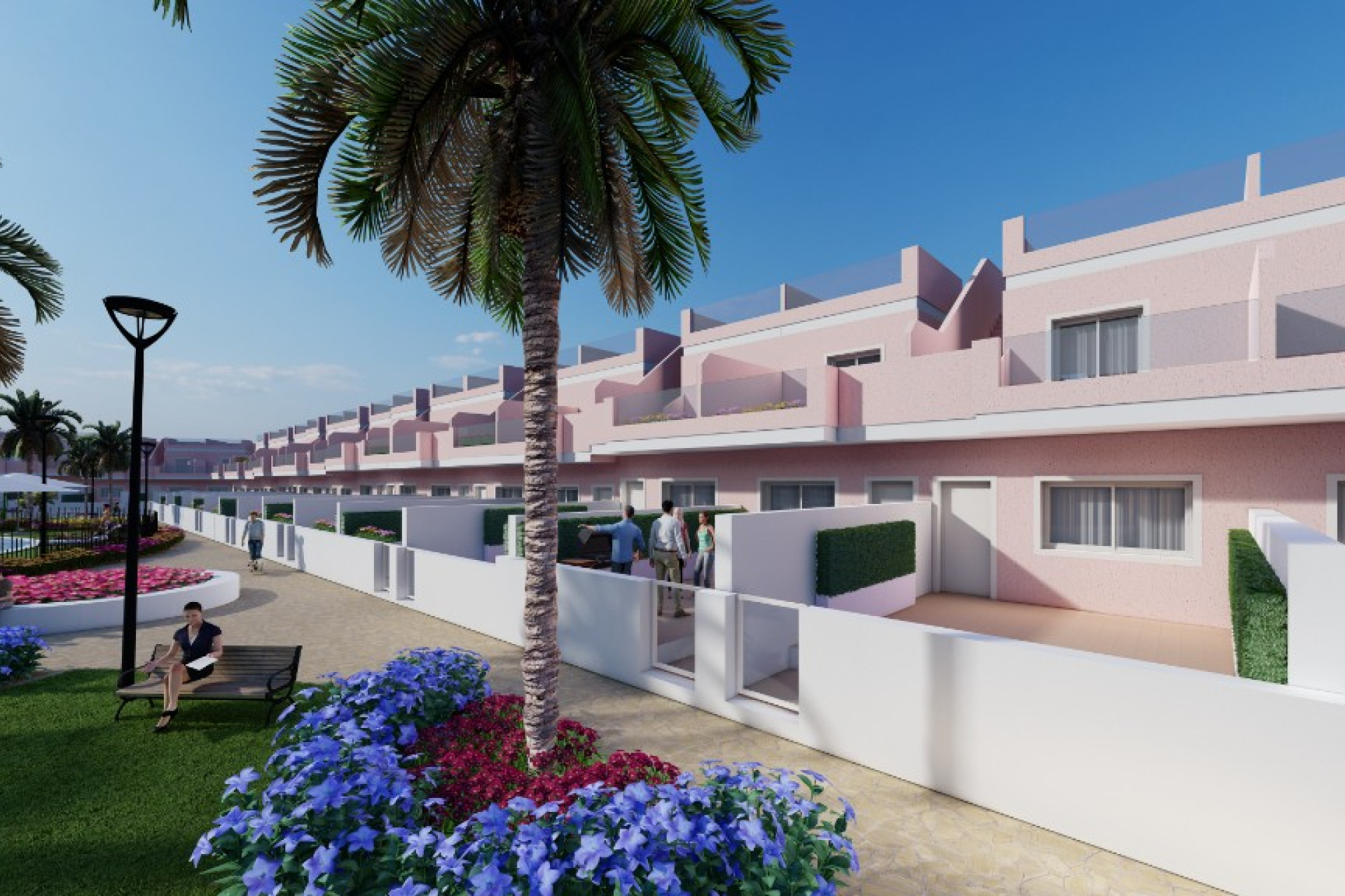Nieuwbouw woningen - 2. Town house / tussenwoning - Pilar de la Horadada - Costa Blanca Zuid